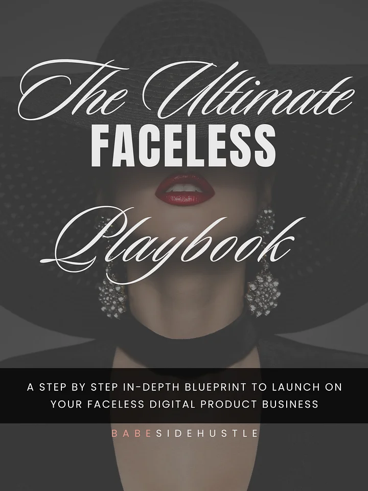 The Ultimate Faceless Playbook product image (1)