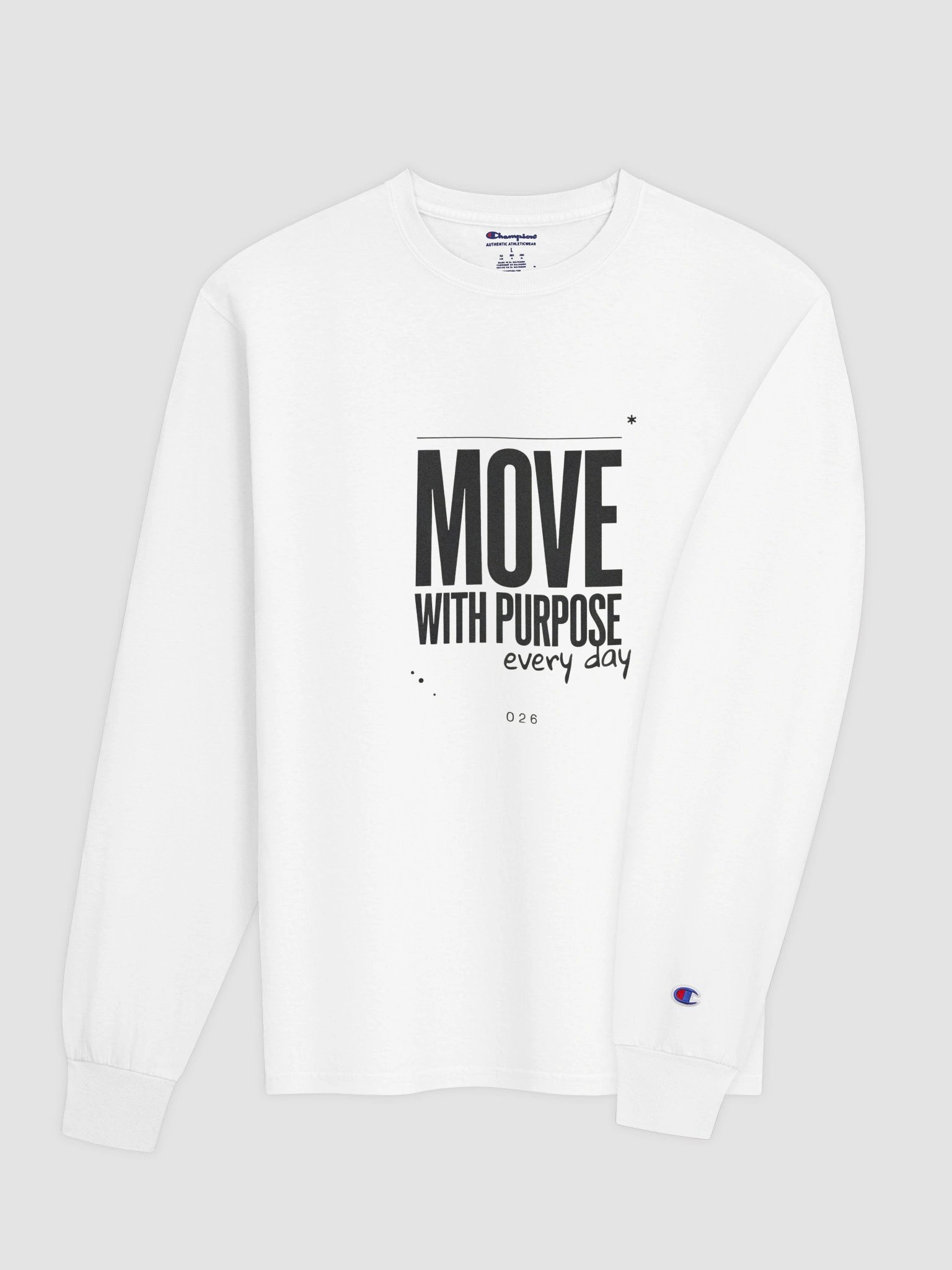 Velyen Move With Purpose Long Sleeve Tee product image (4)