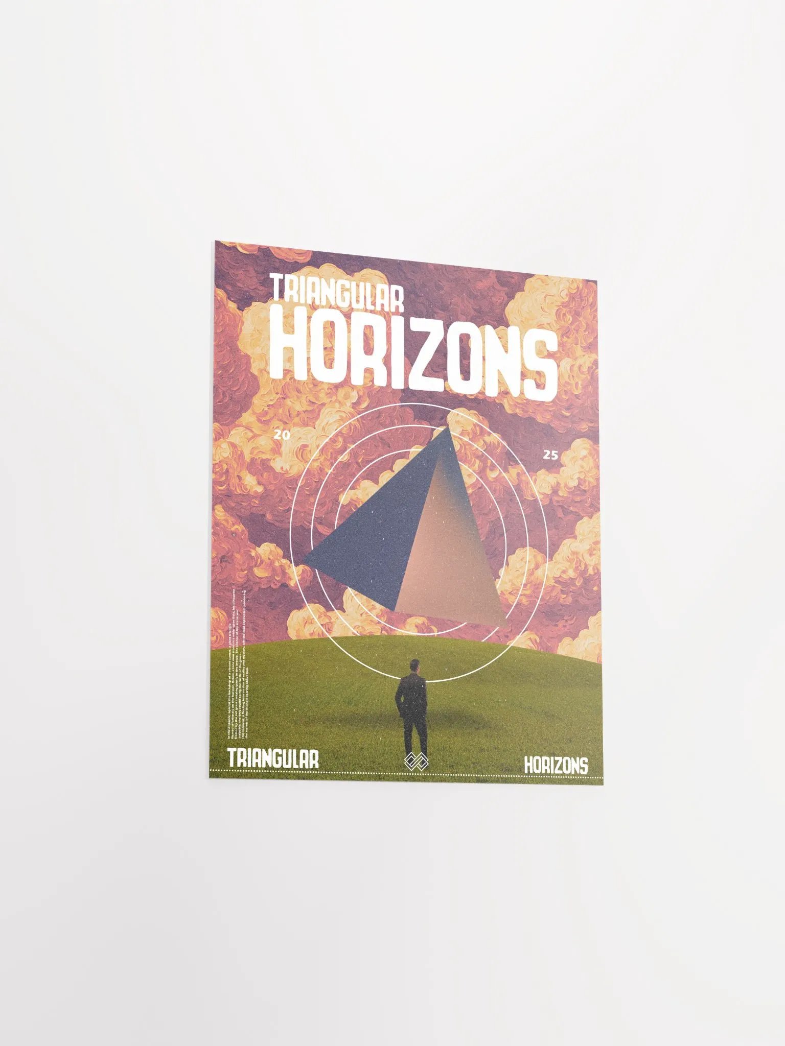 Triangular Horizons Enhanced Matte Paper Poster product image (6)