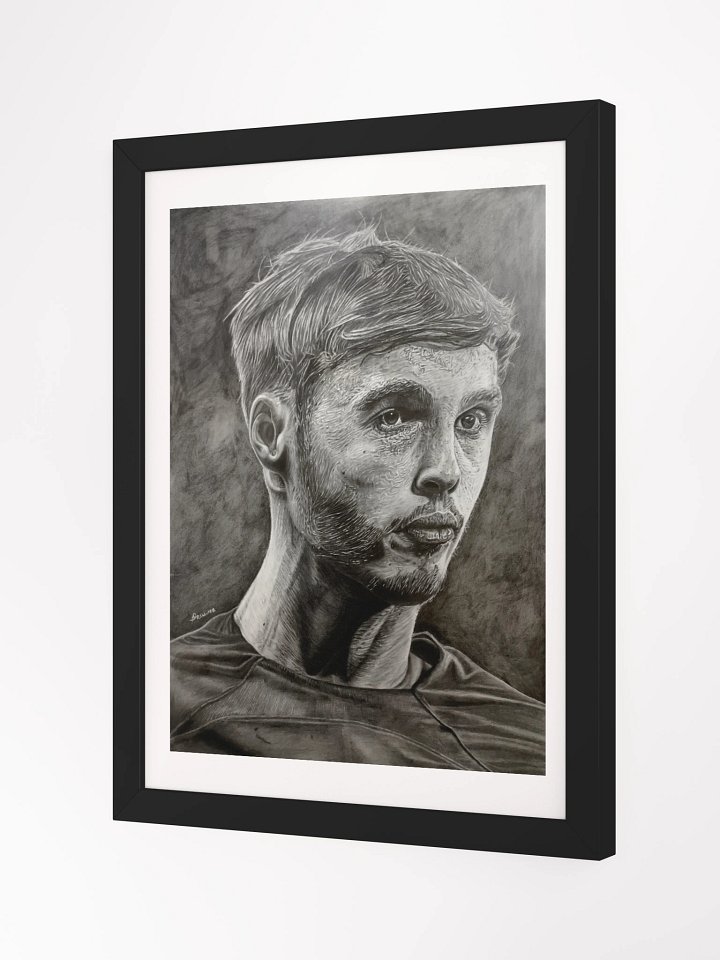 " 'Cole Palmer Fan-Art Portrait' - (With Frame)" product image (1)