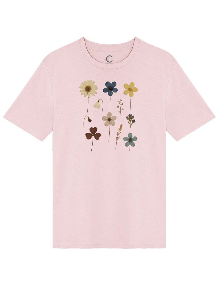 Pressed Flowers I Organic T-Shirt product image (2)