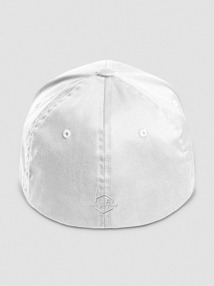 'BT' White On White Flex Fit product image (2)