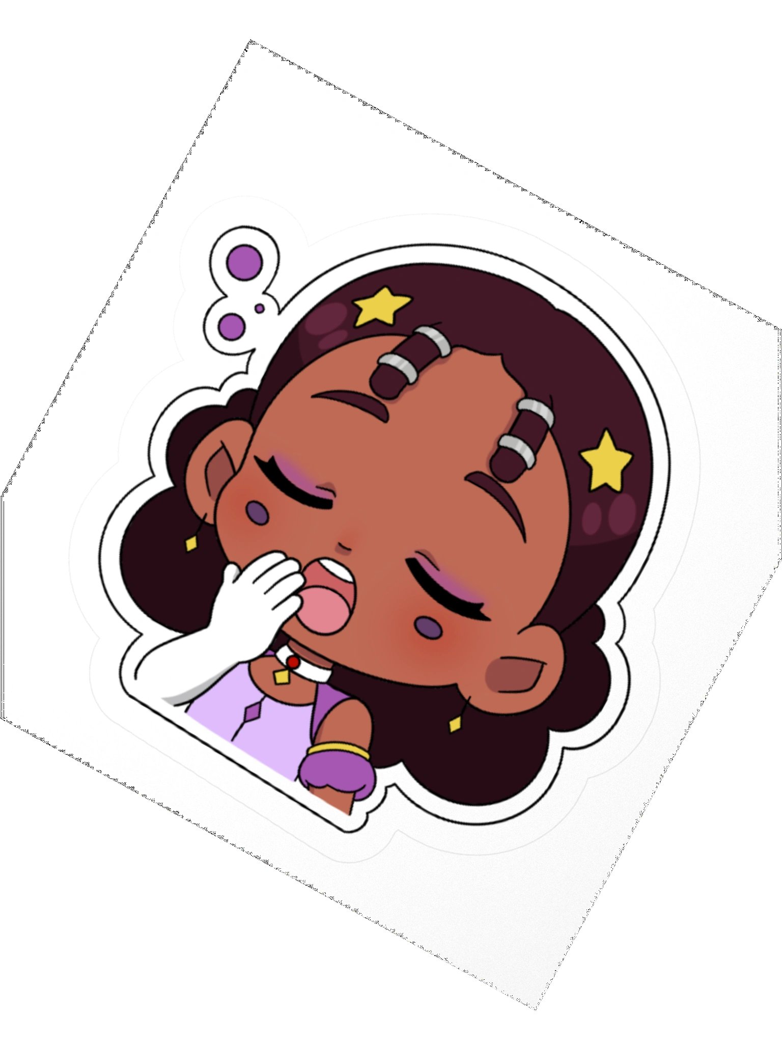 Maggie Yawning - Sticker product image (2)