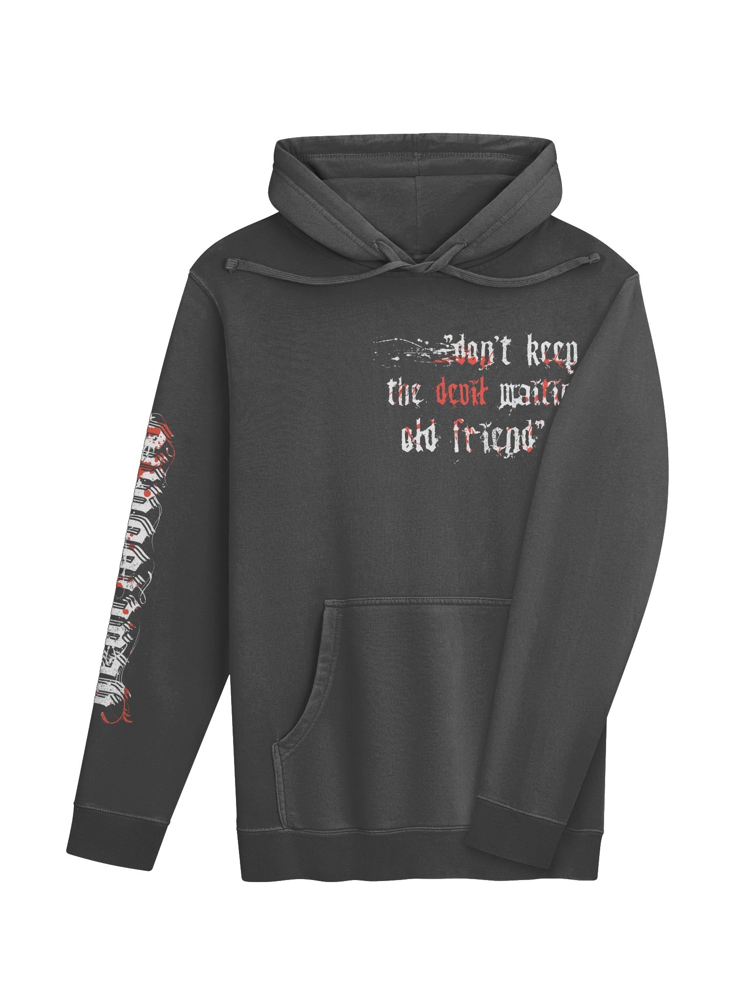 don't keep him waiting - black pullover product image (4)