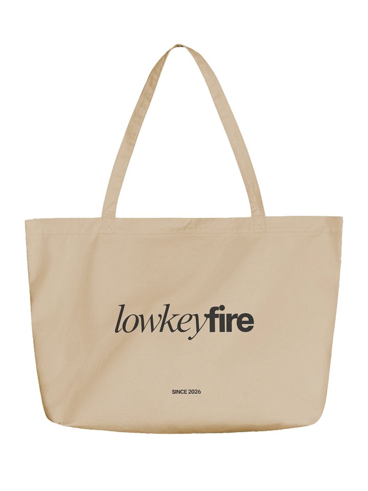 LowkeyFire Signature Tote Bag product image (1)
