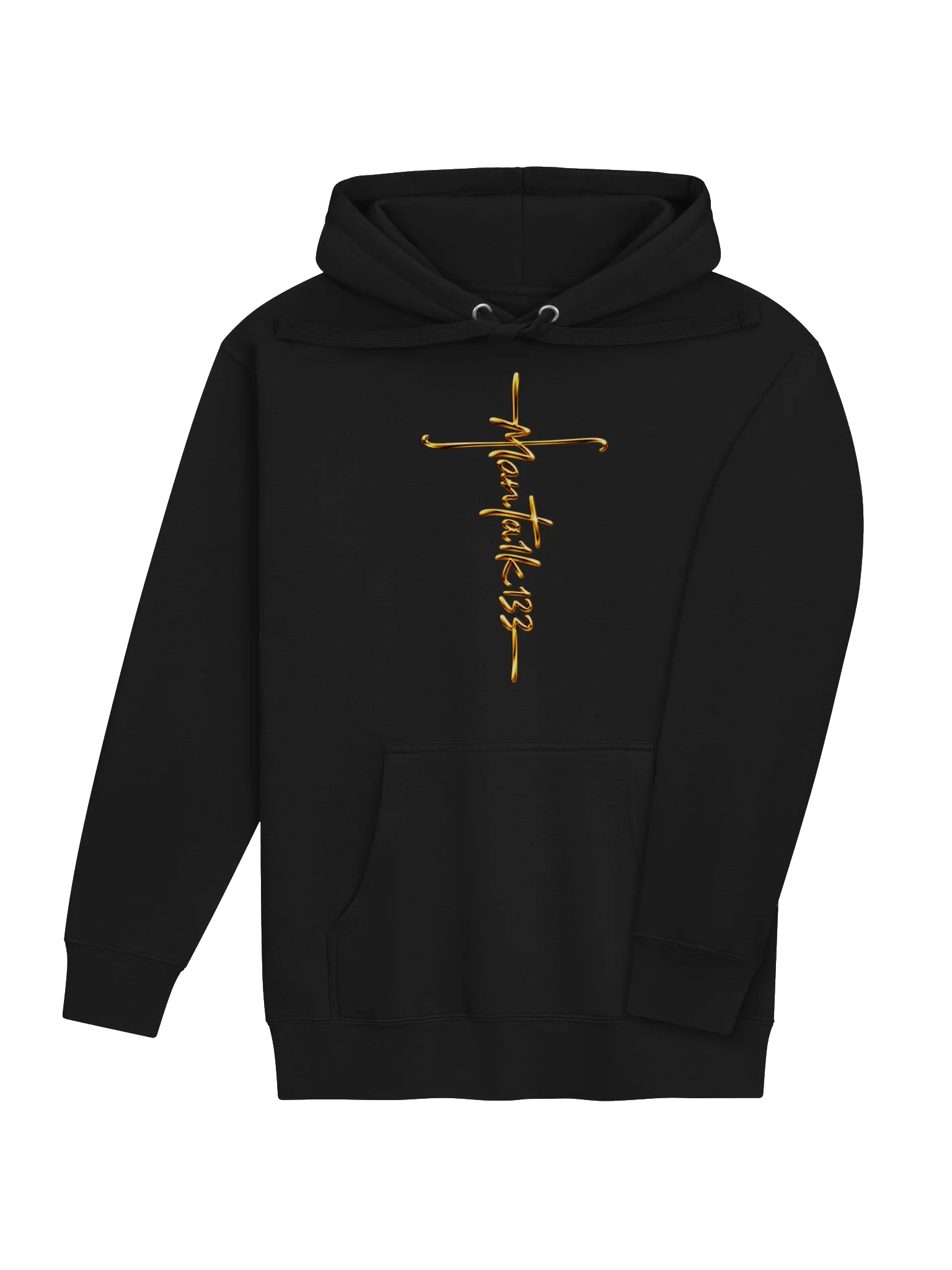 Man Ta1k 133 Signature Cross Hoodie — Faith. Brotherhood. Purpose. product image (39)