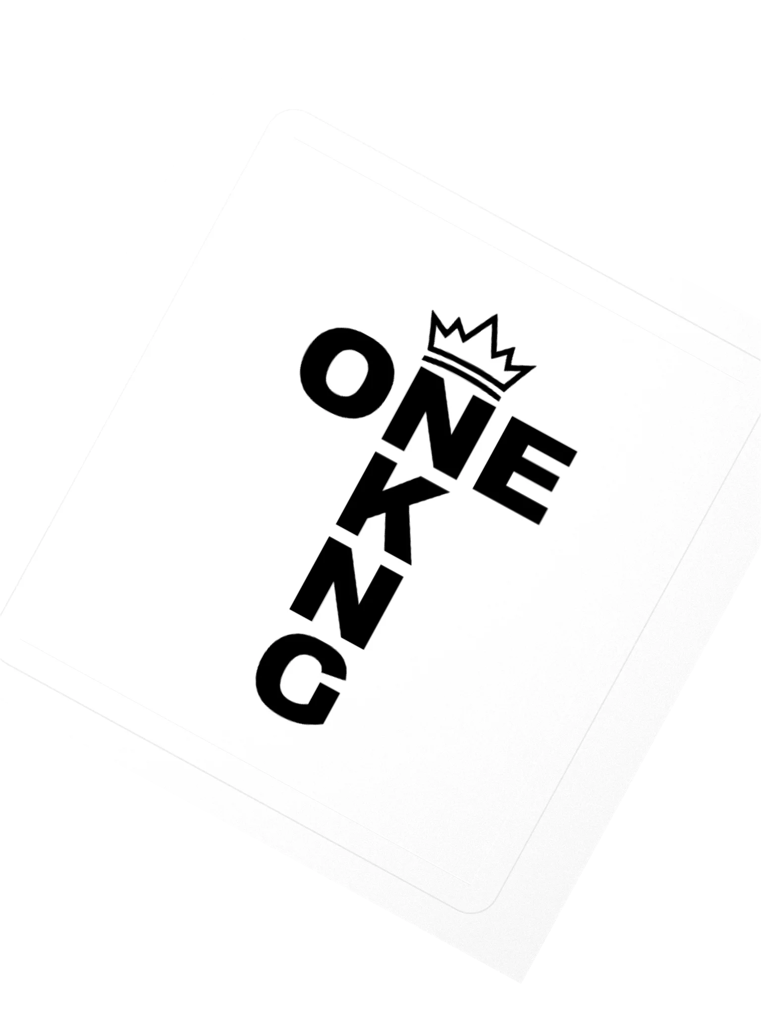 ONE KING Royal Cross Logo Vinyl Sticker product image (4)