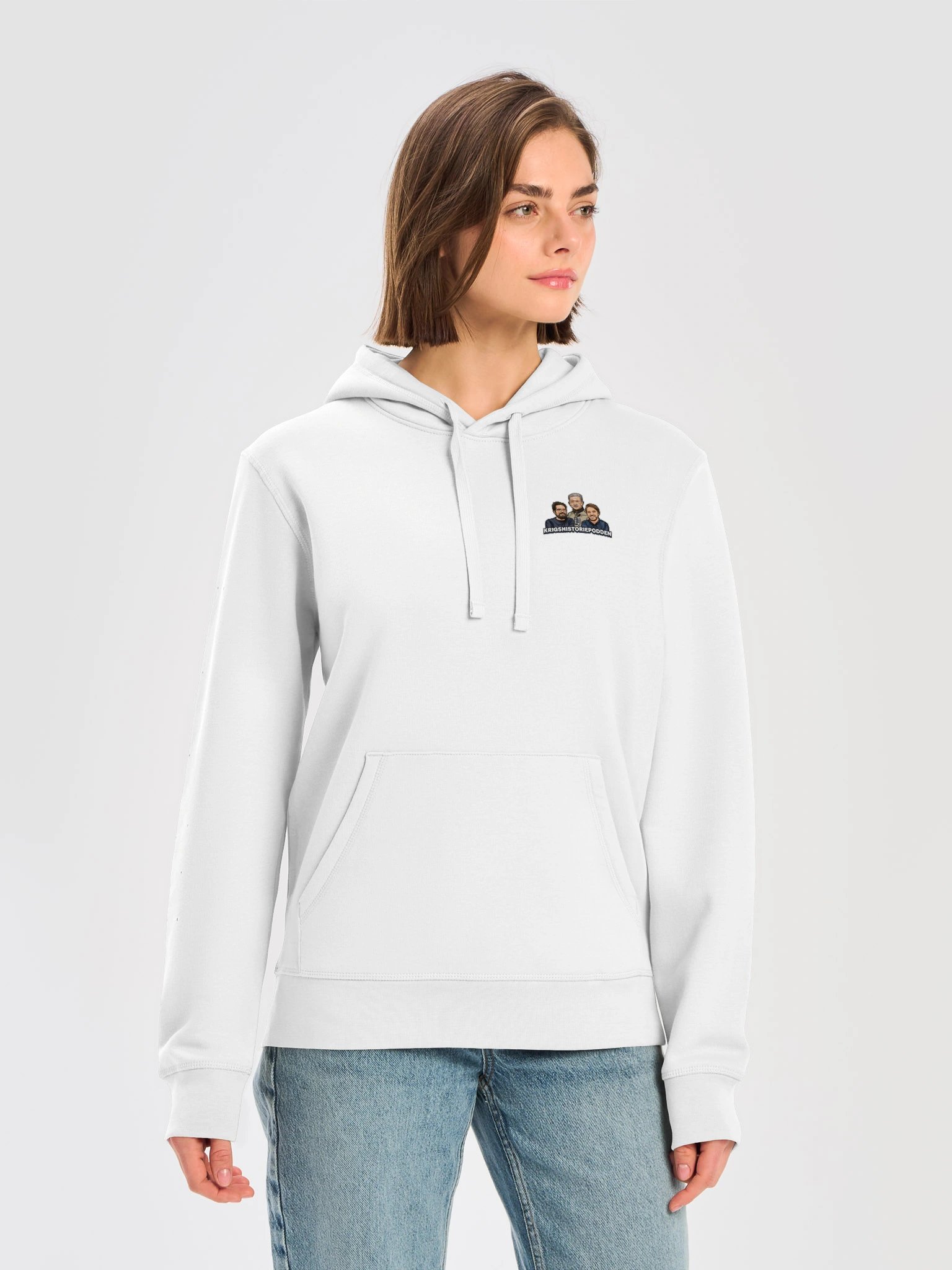 Framåtlutat våldsmandat - Organic Premium Hoodie (signed by @Kluddniklas!) product image (4)