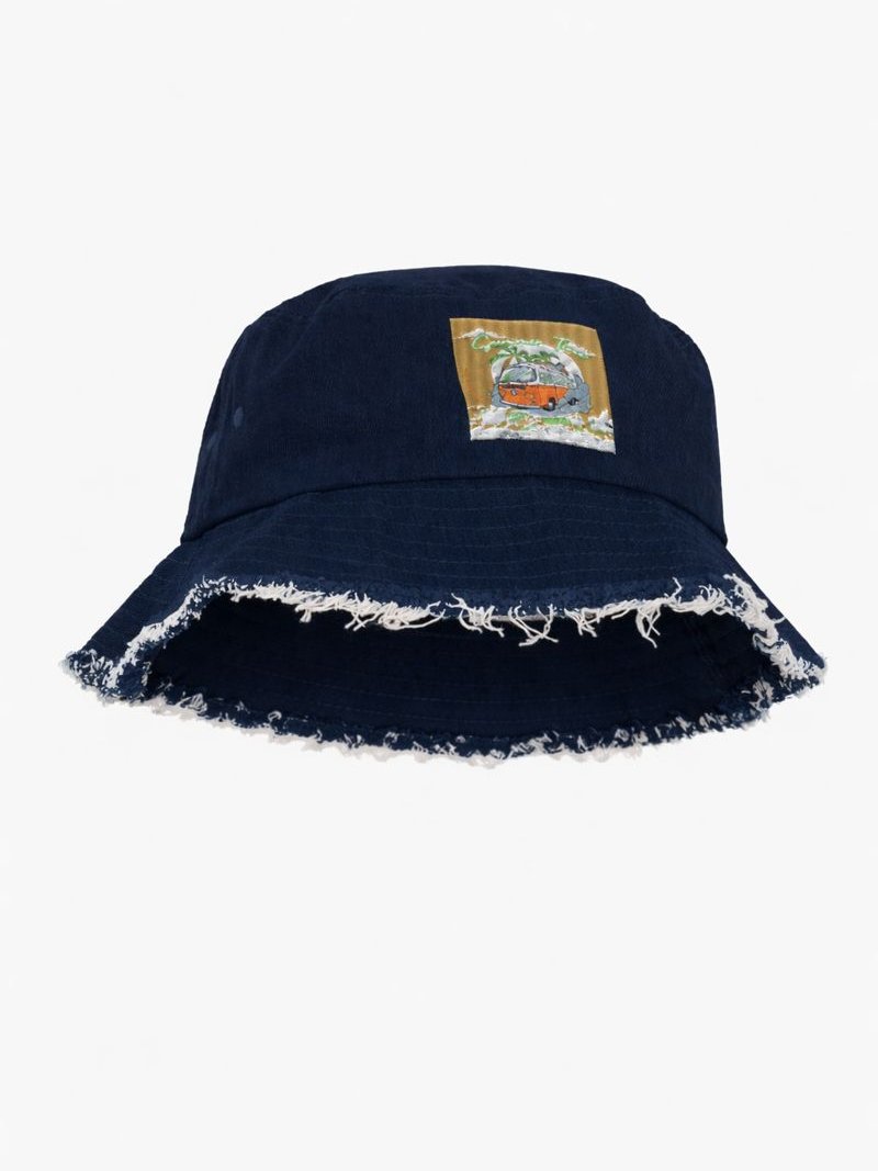 Summertime Cruiser Distressed Denim Bucket Hat product image (1)