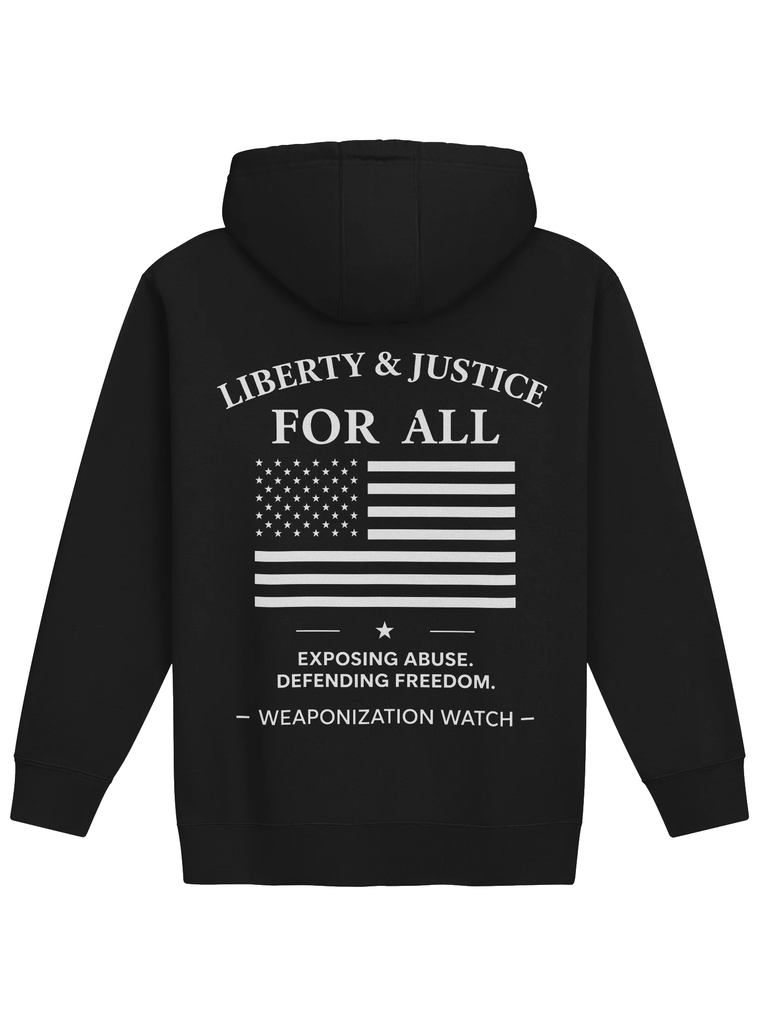 WW “Liberty & Justice For All” Premium Hoodie in Black product image (2)