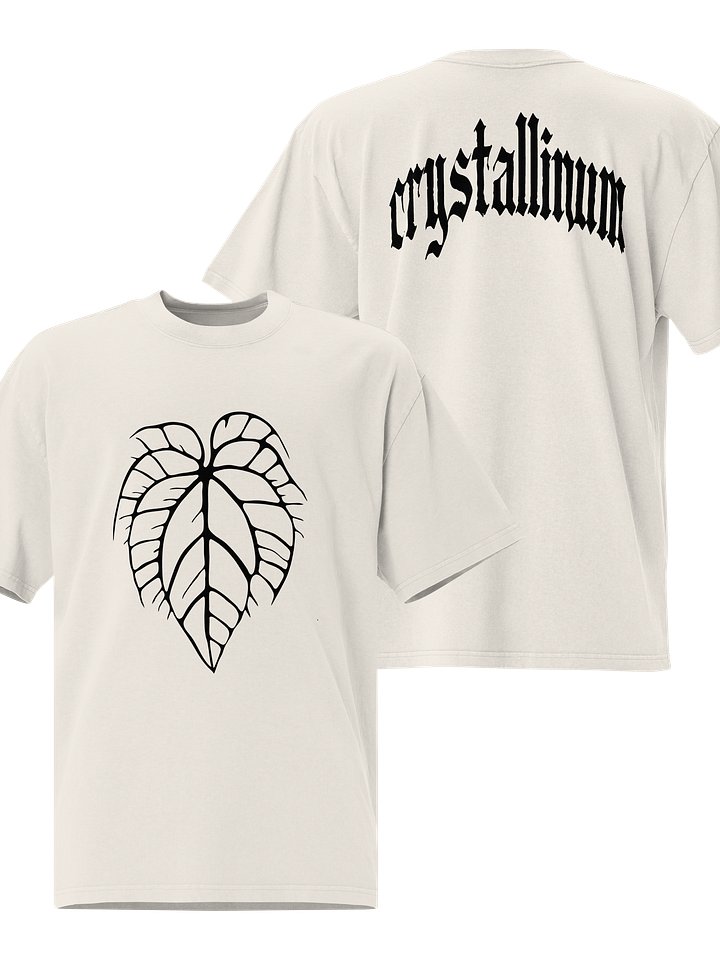 ANTHURIUM CRYSTALLINUM SKELETON - Oversized Faded T-Shirt product image (1)