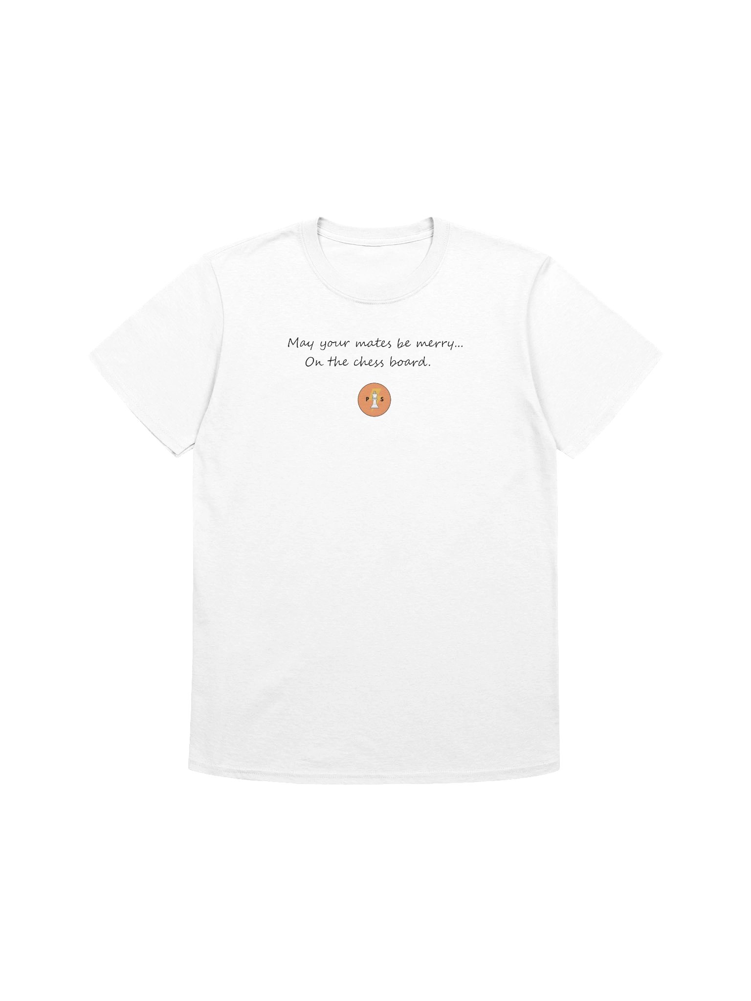 Merry Mates Chess T-Shirt (Front Lettering Only) product image (1)