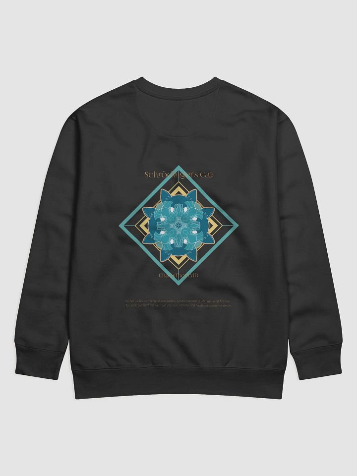 Schrödinger's Cat Cotton Sweatshirt product image (4)