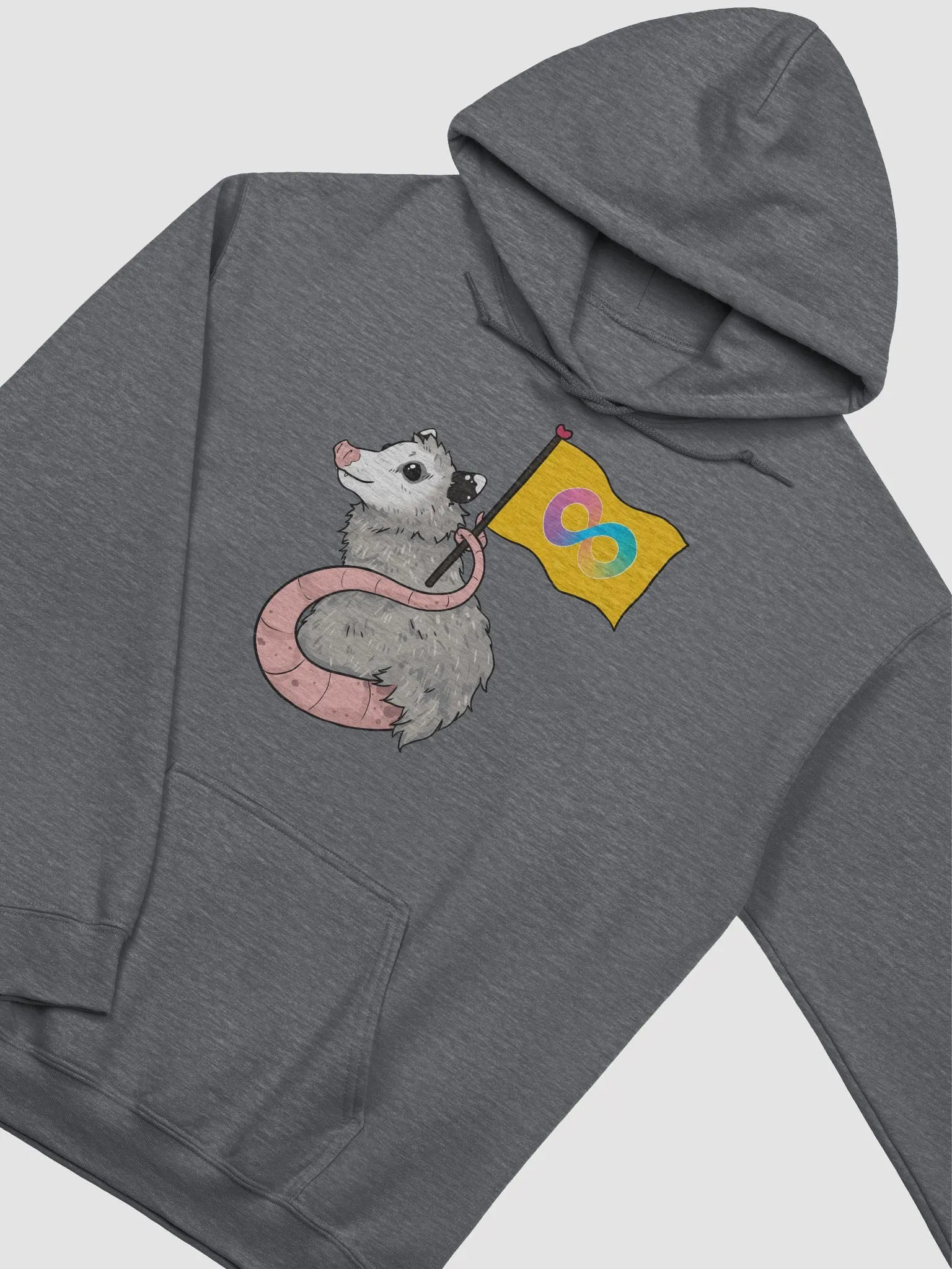 Autism Pride possum classic hoodie product image (4)