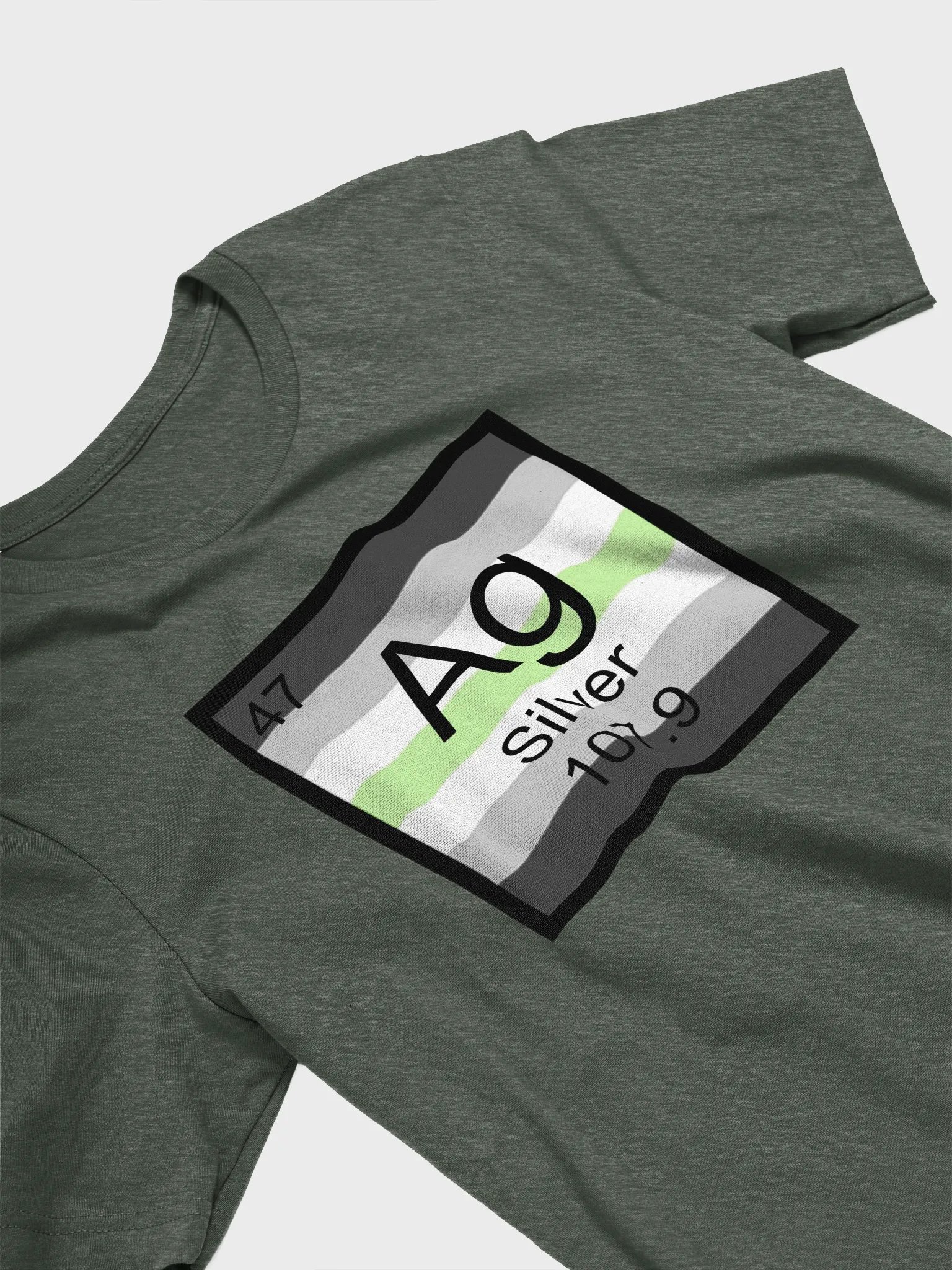 agender periodic table t-shirt product image (3)