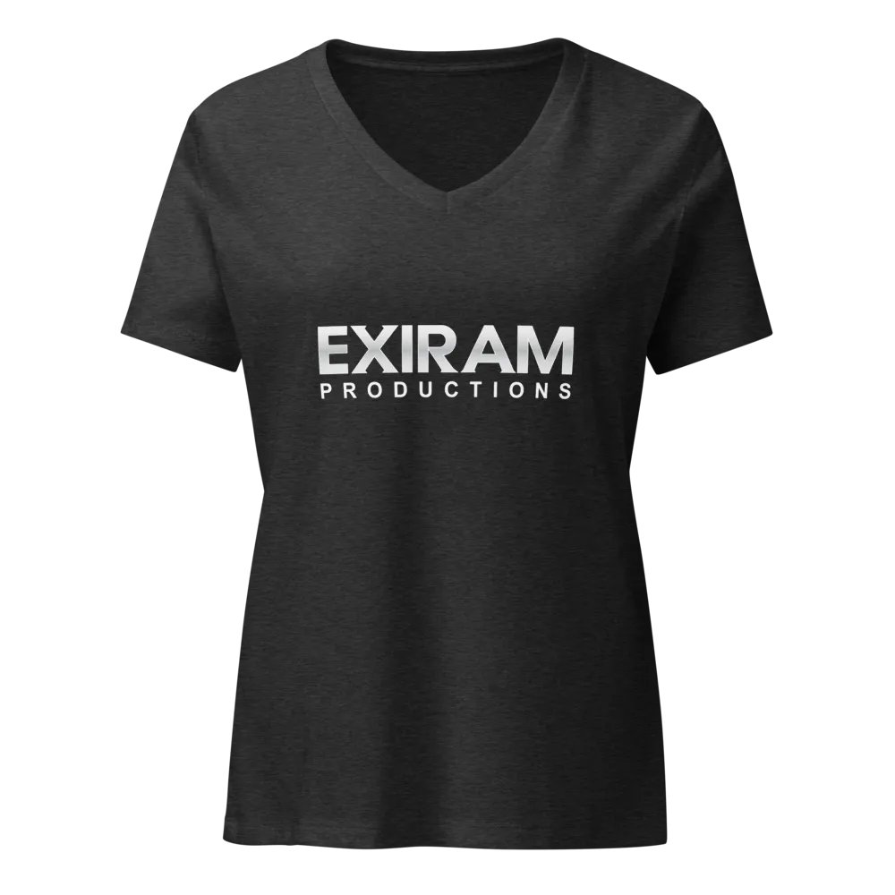 Exiram Women's V-Neck T-Shirt (Retro Edition) product image (1)