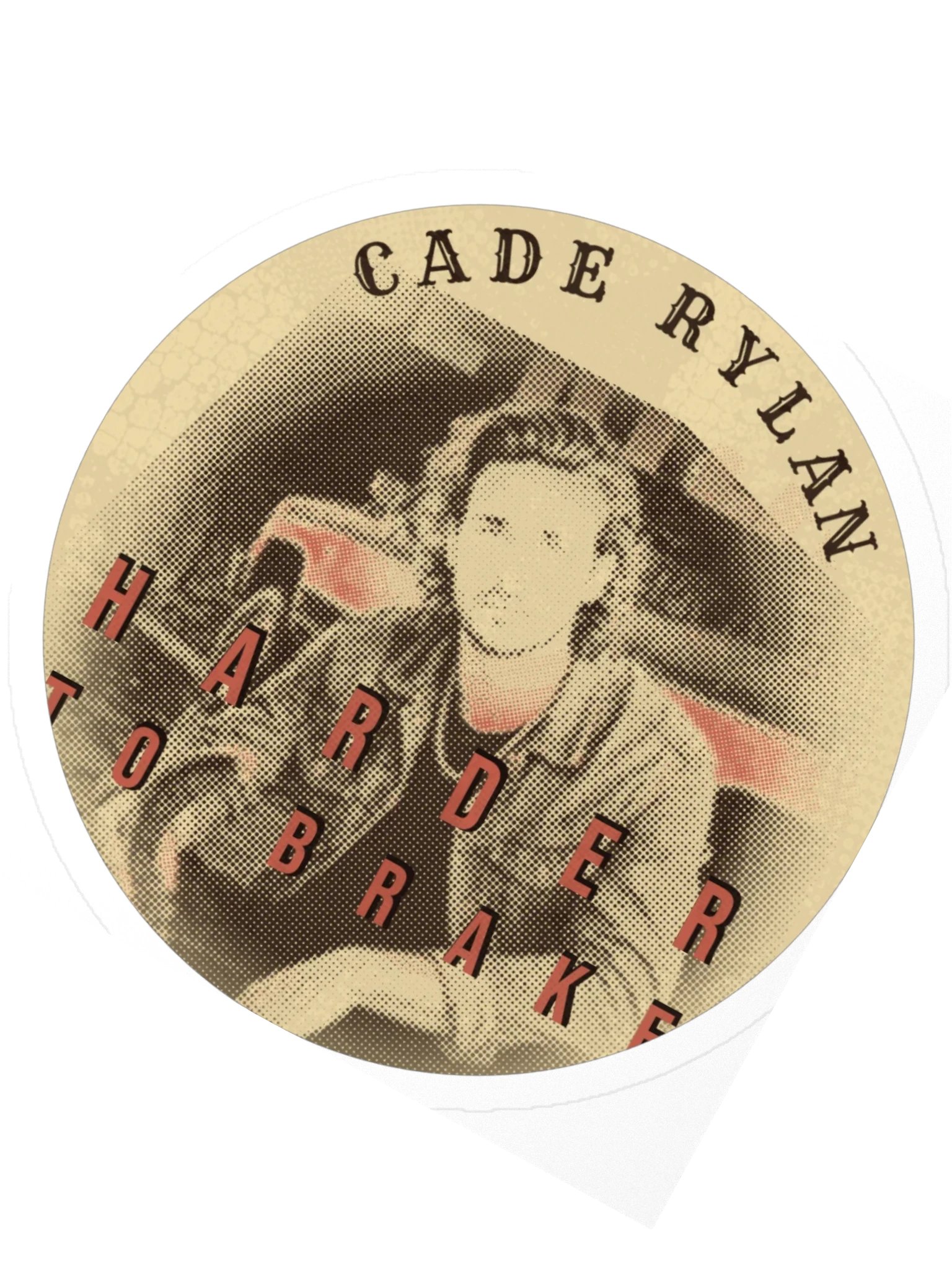 Harder To Brake Sticker product image (2)