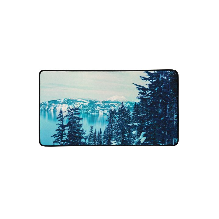 Crater Lake Lomopurple Desk Mat product image (2)