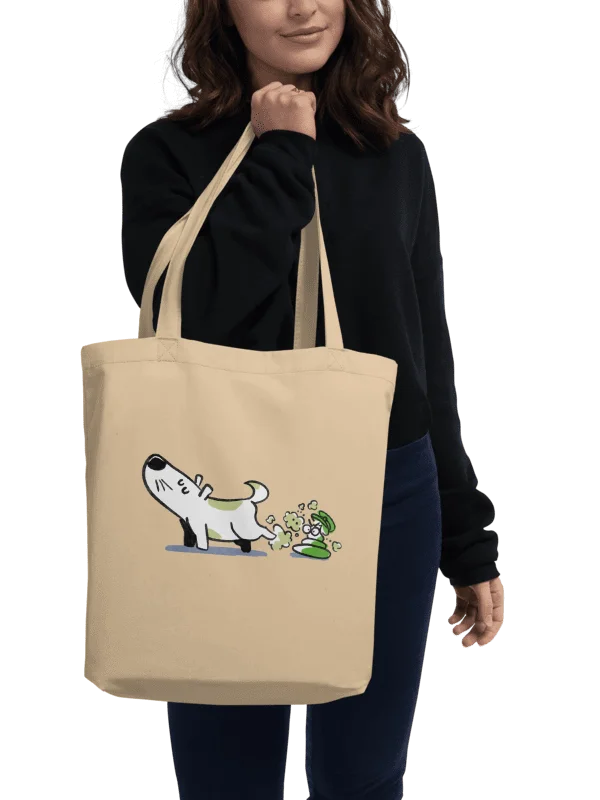 Just a Pup Poop | Eco-Friendly Tote Bag product image (3)