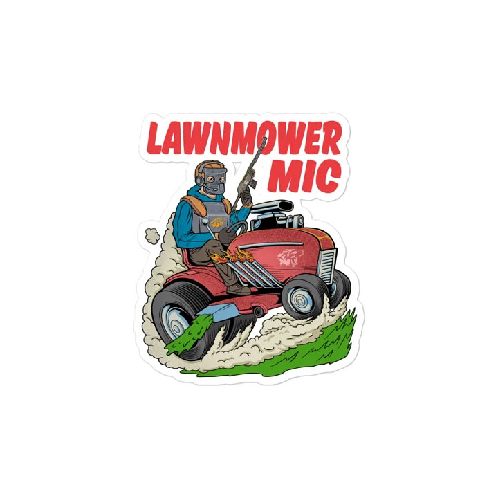 Lawnmower Mic | Magnet product image (2)
