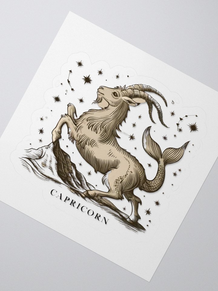 Capricorn Kiss-Cut Sticker product image (5)