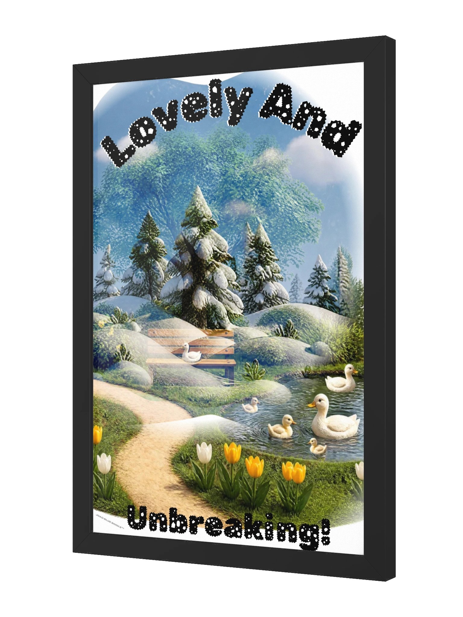 Lovely Aesthetic Wall Frame - Cozy Fall Art product image (2)