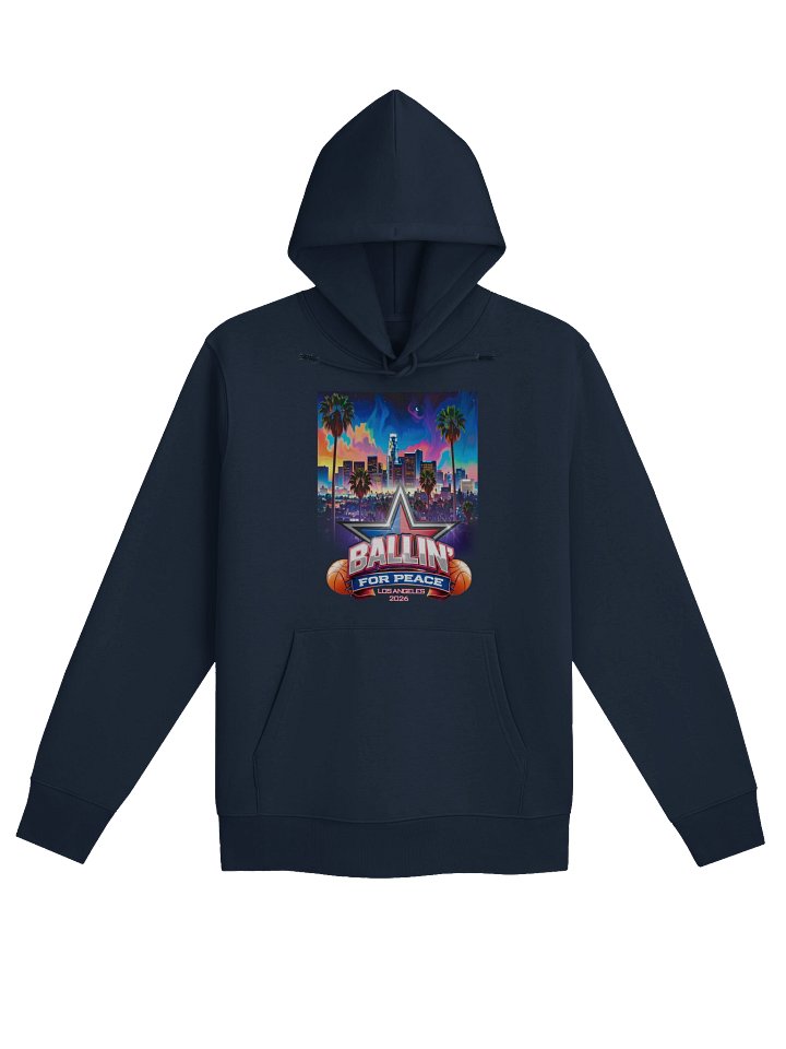 Ballin’ For Peace Los Angeles All-Star Unisex Hoodie – 2026 Allstar Game Design product image (3)