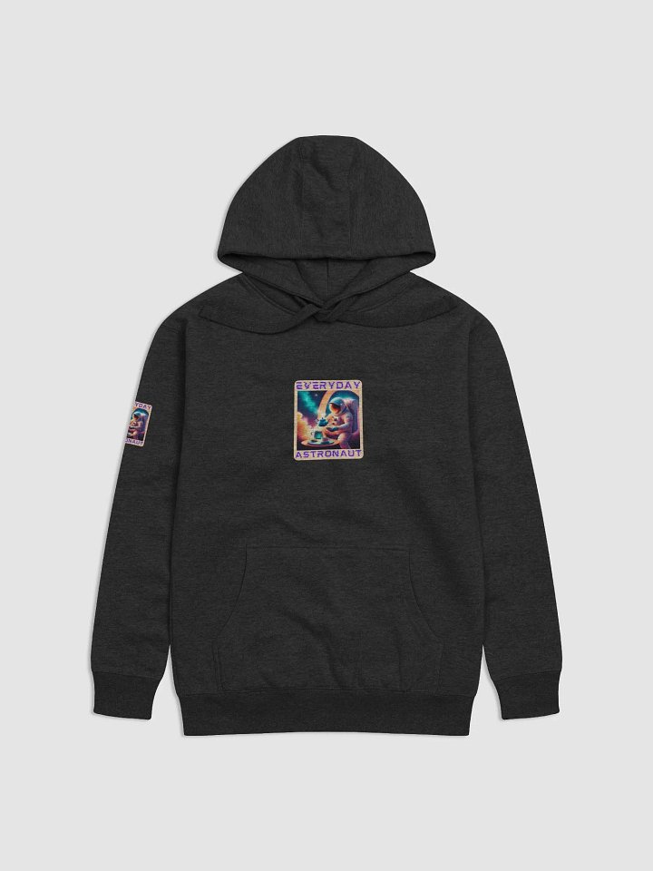Everyday Astronaut Drinking Tea Unisex Hoodie product image (2)