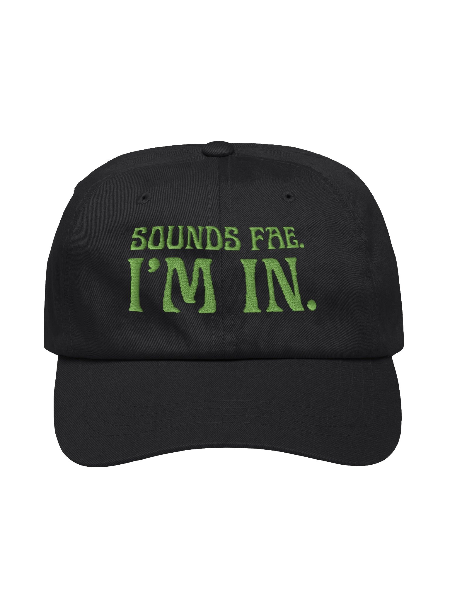 Sounds Fae Embroidered Baseball Cap product image (1)