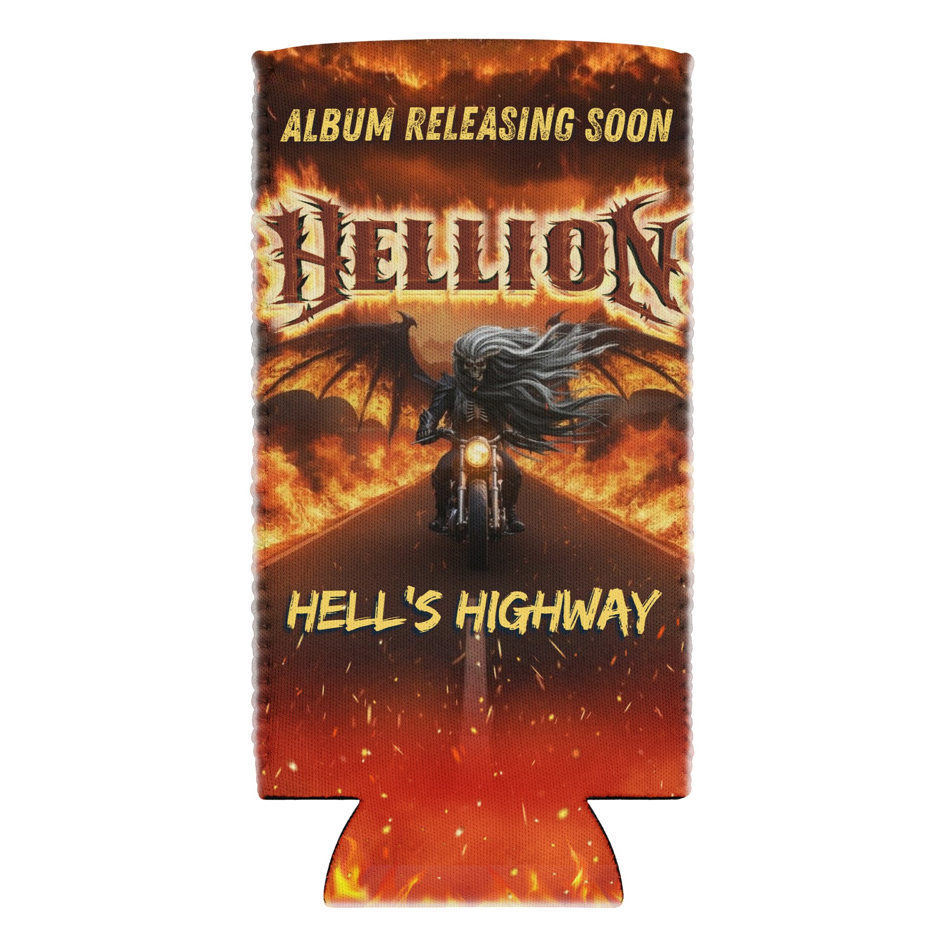 Hell's Highway Slim Can Cooler product image (1)