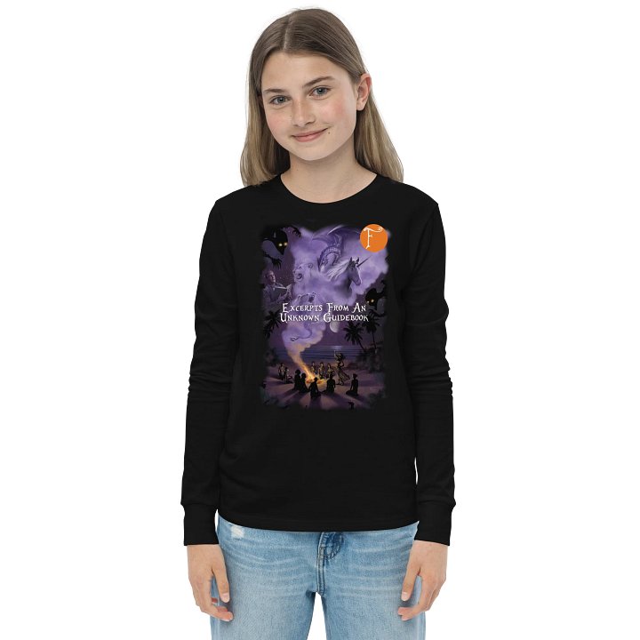 Excerpts from an Unknown Guidebook - Bella+Canvas Youth Long Sleeve T-Shirt product image (1)