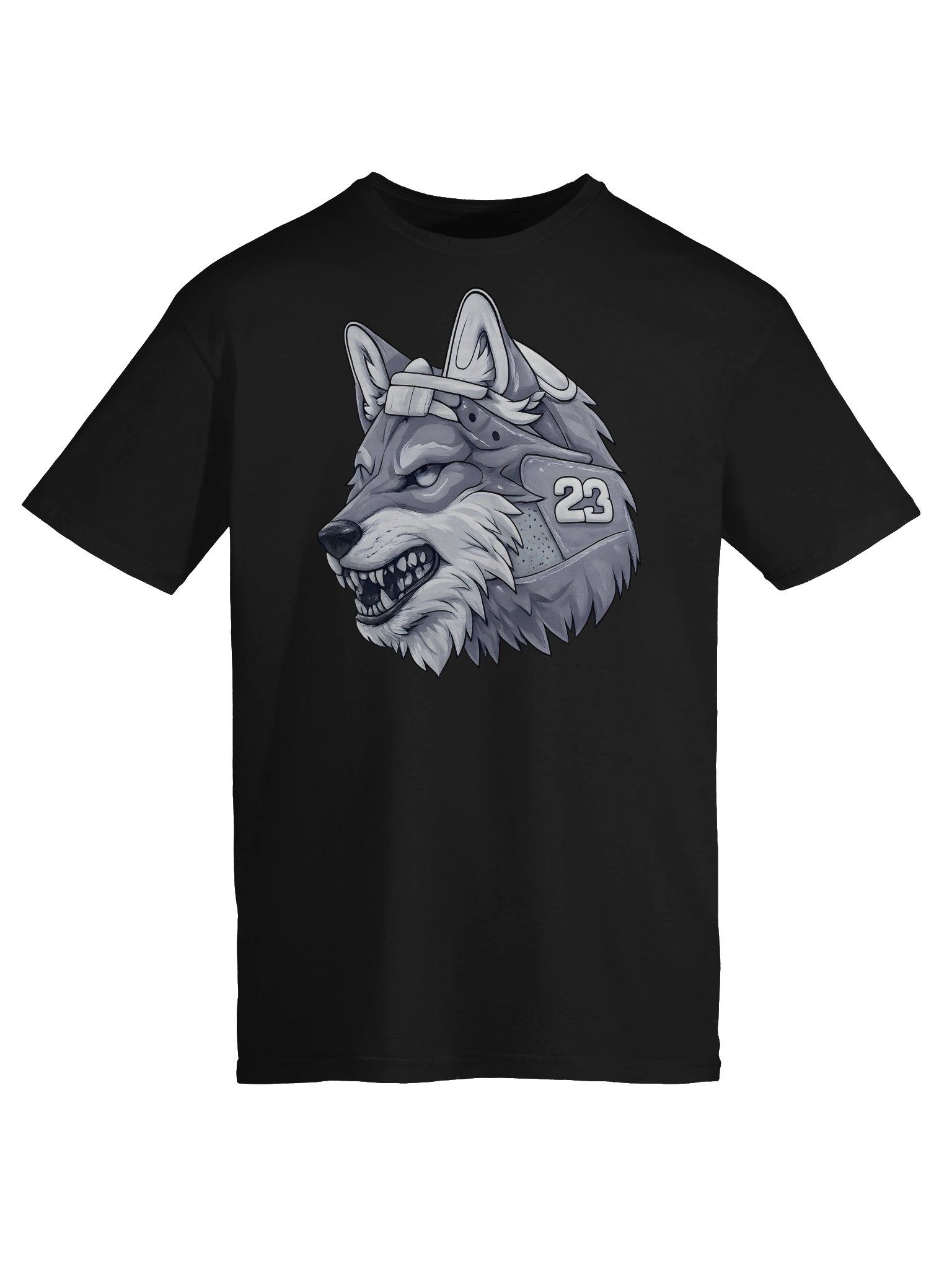 Unisex Gray Wolf Graphic T-Shirt | Sneaker Match Comfort Colors Tee | Casual Streetwear Shirt | Gifts for Sneakerheads product image (4)