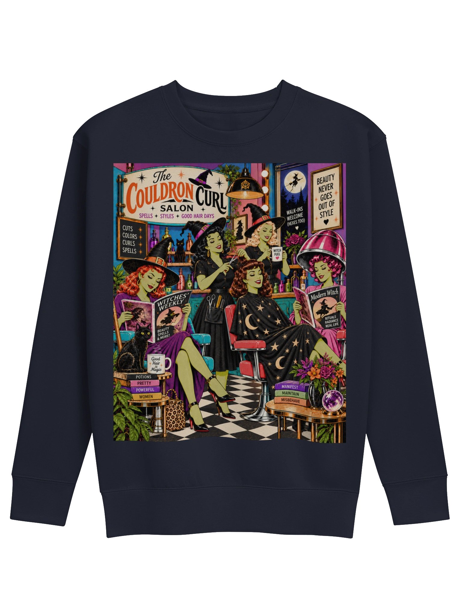The Cauldron Curl Salon Sweatshirt product image (1)