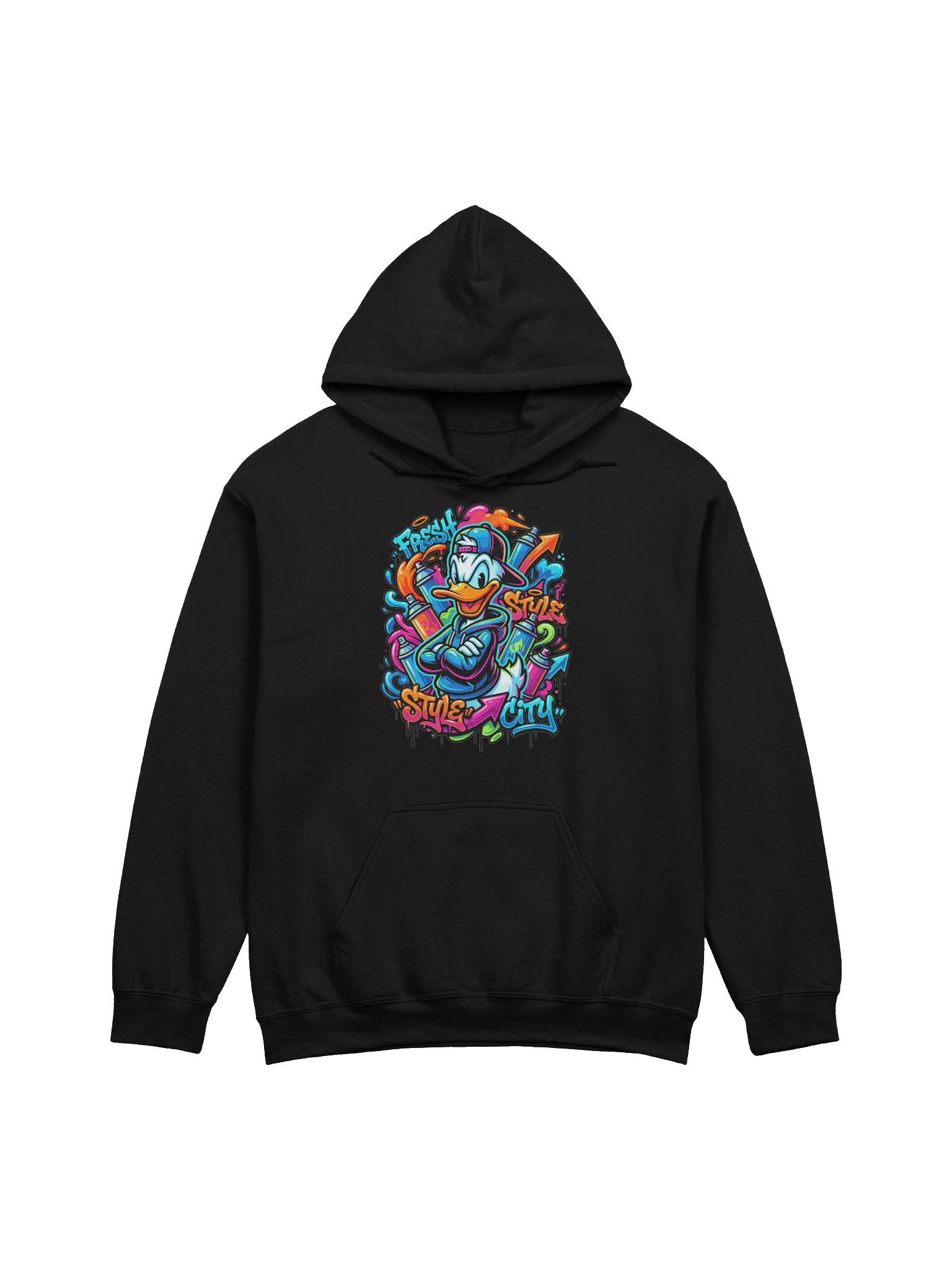Donald graffiti hoodie product image (6)