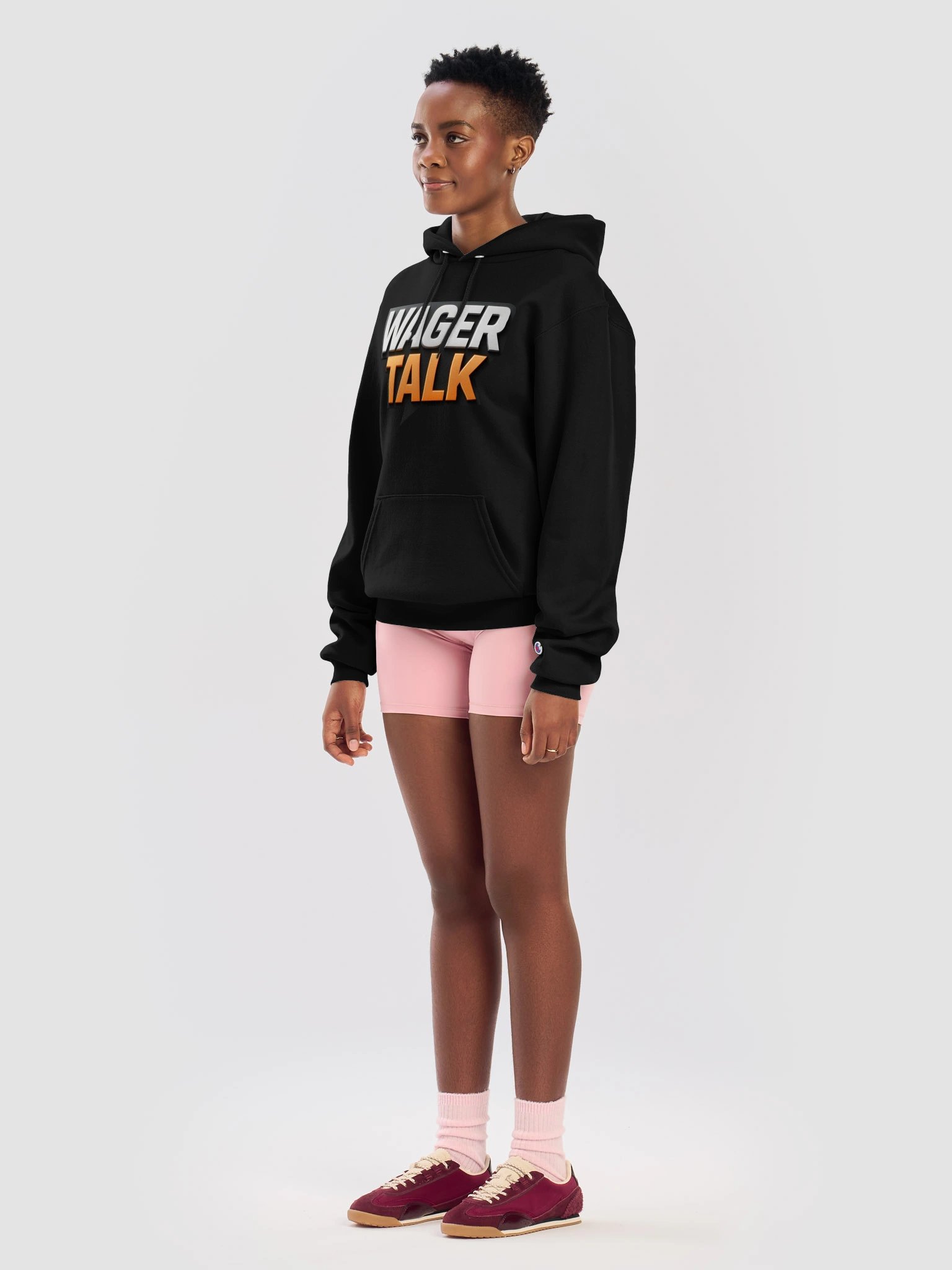 WagerTalk 3D Icon Champion Hoodie product image (7)