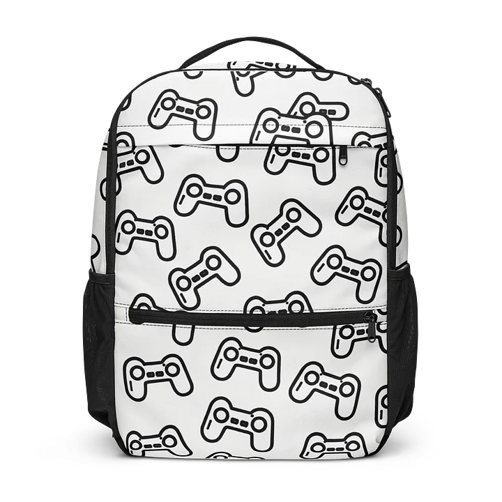 SAC À DOS IMPRIMÉ INTÉGRAL MANETTE NOIR product image (2)