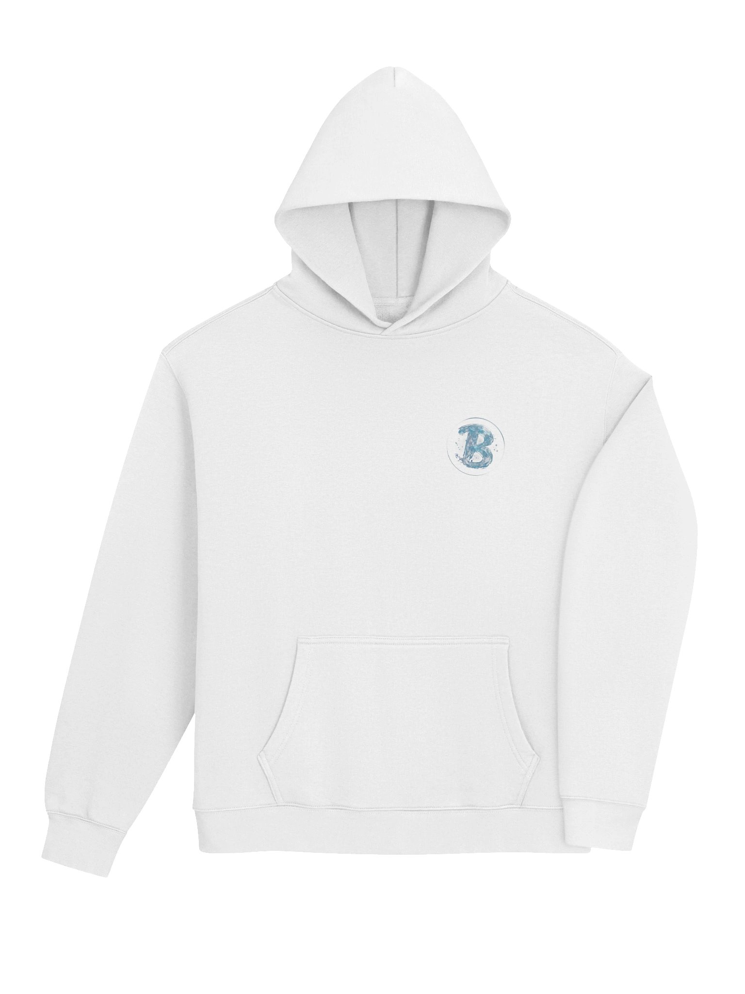 "Submerged in Soul" Relaxed Hoodie - White product image (4)
