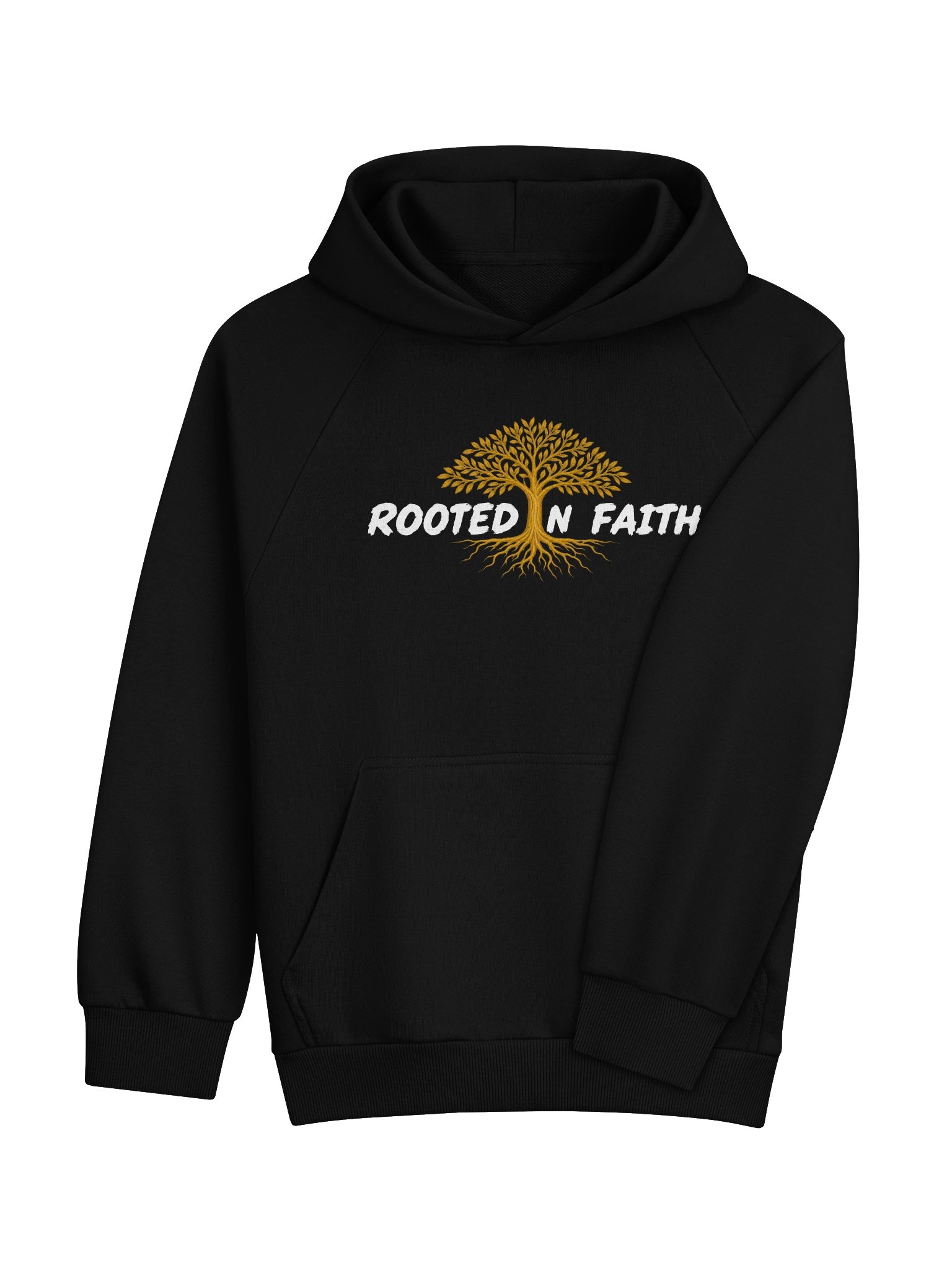 Rooted in Faith — Golden Tree Heavyweight Hoodie product image (11)
