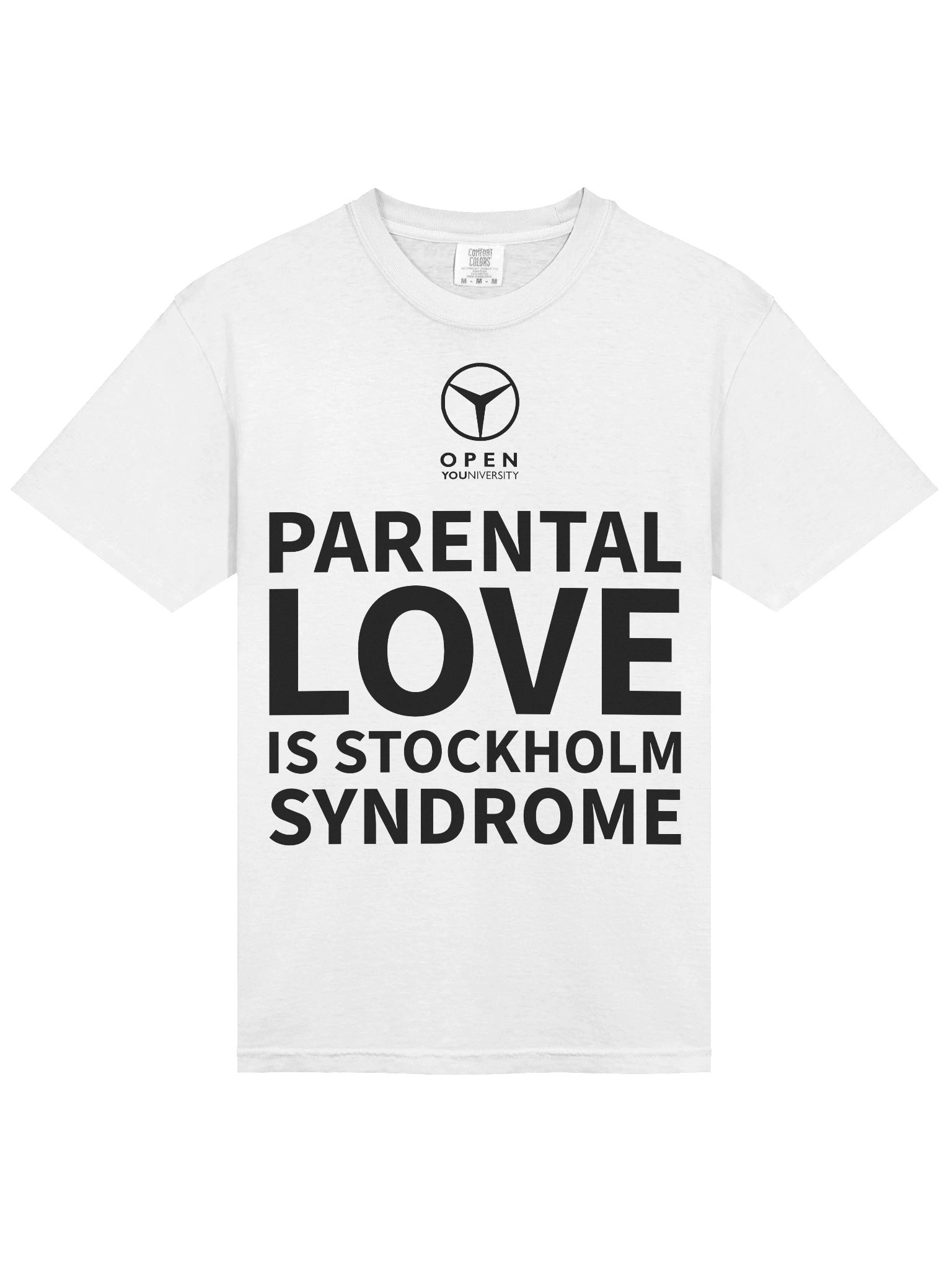PARENTAL LOVE IS STOCKHOLM SYNDROME - White Version product image (5)