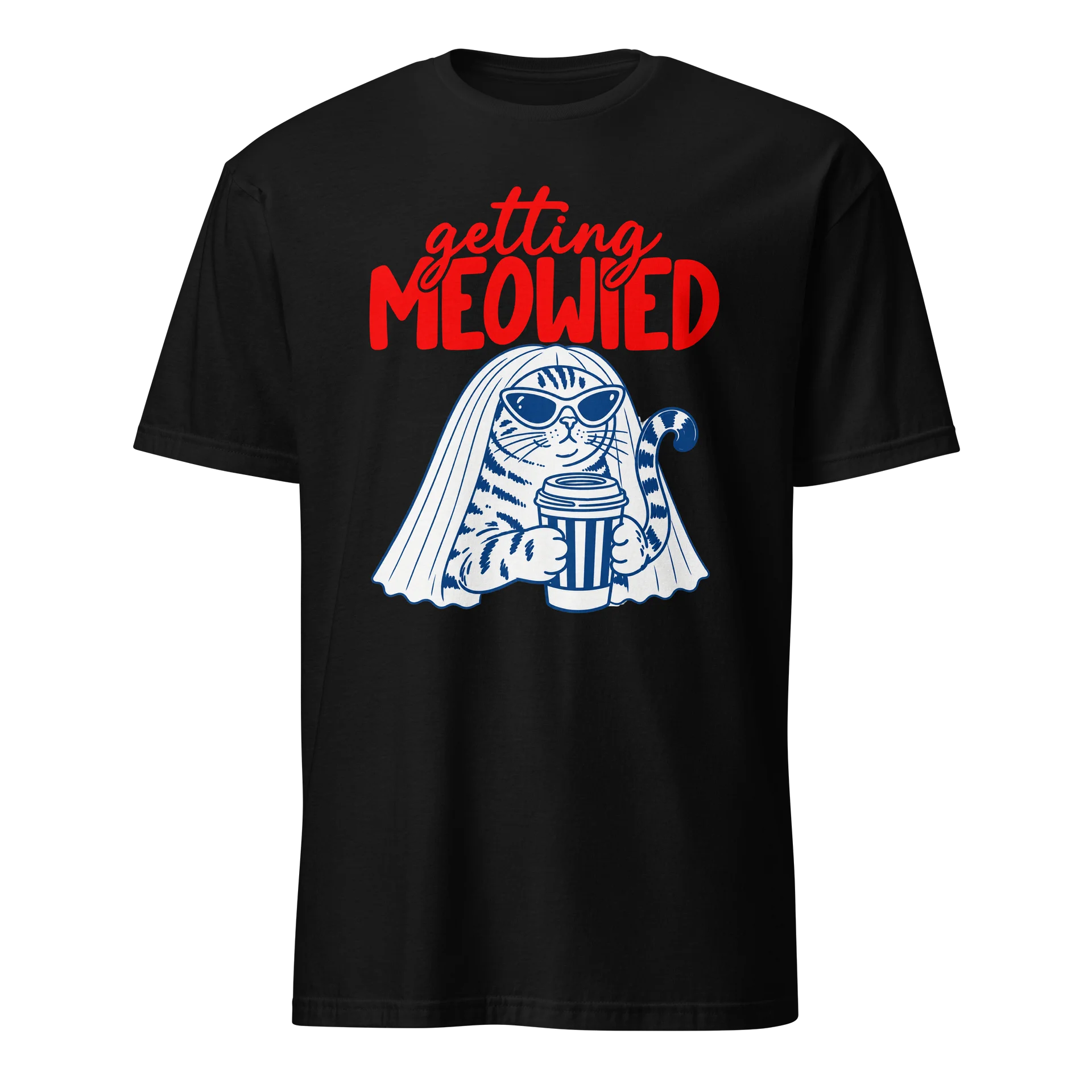 Getting Meowied Shirt, Funny Cat Bride Tee product image (1)