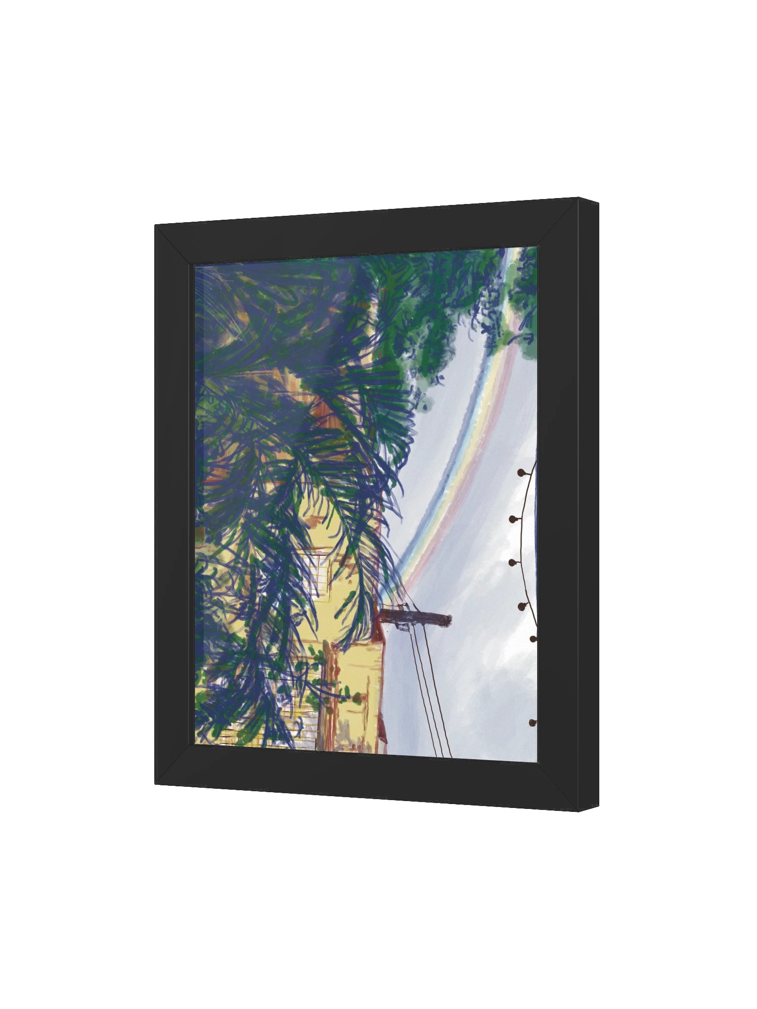 Rainbow in Toa Alta — Framed Art Print product image (7)