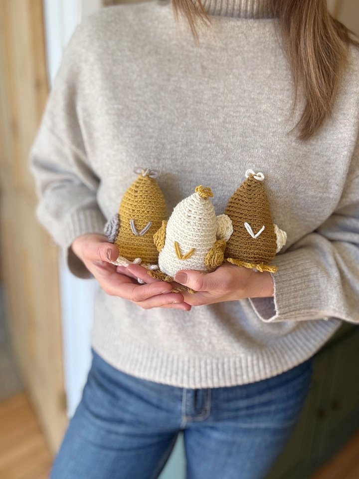 Crochet Amigurumi Chicken Pattern product image (1)