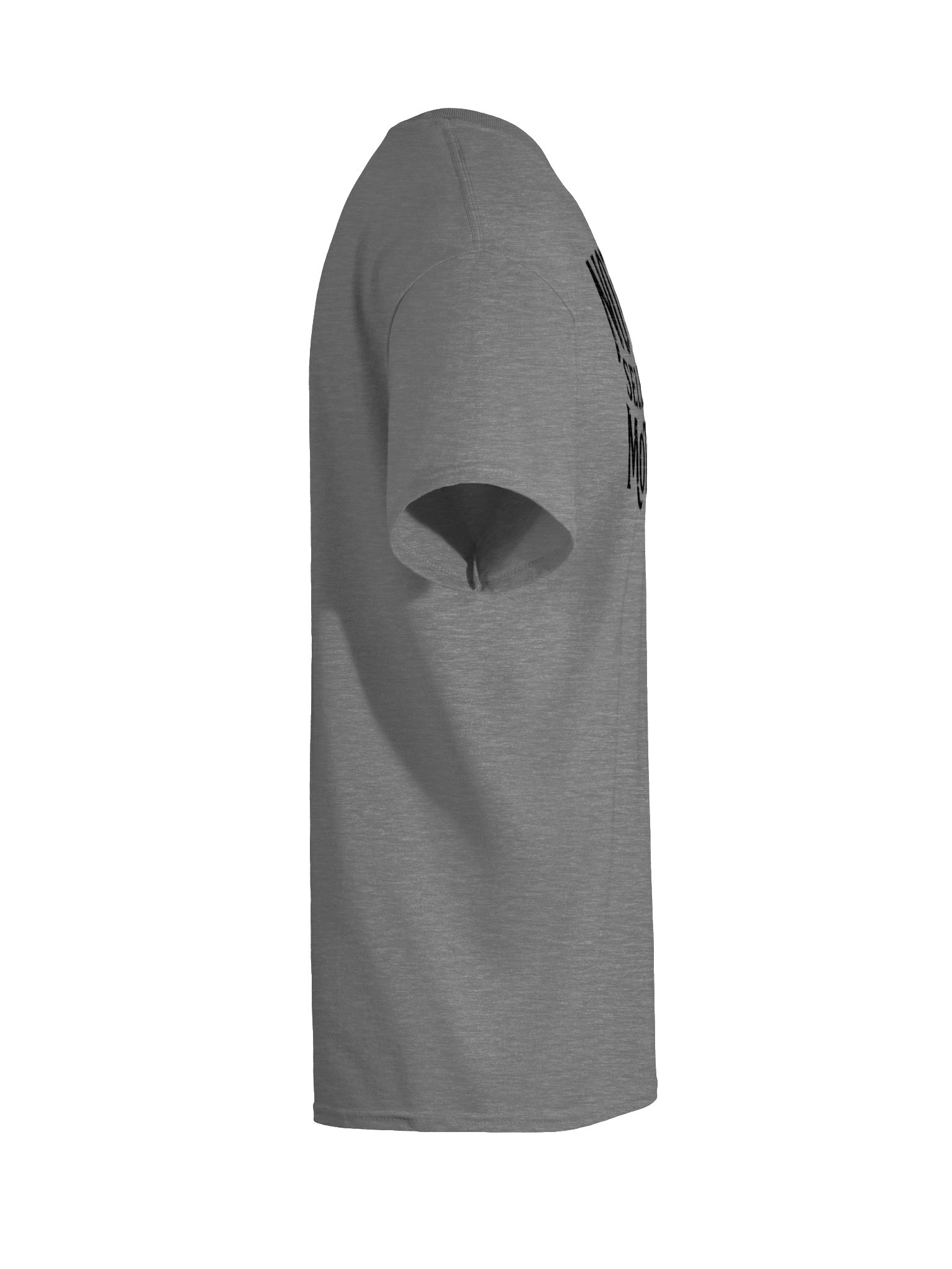 Not Lazy Selectively Motivated Distressed Text T-Shirt product image (117)