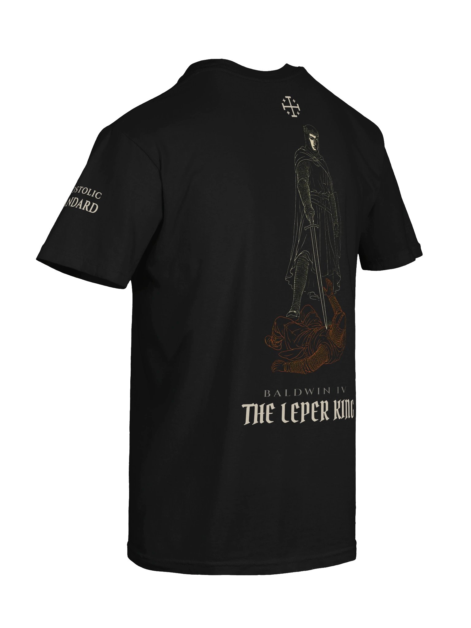 Baldwin IV — The Leper King Heavyweight Tee product image (4)