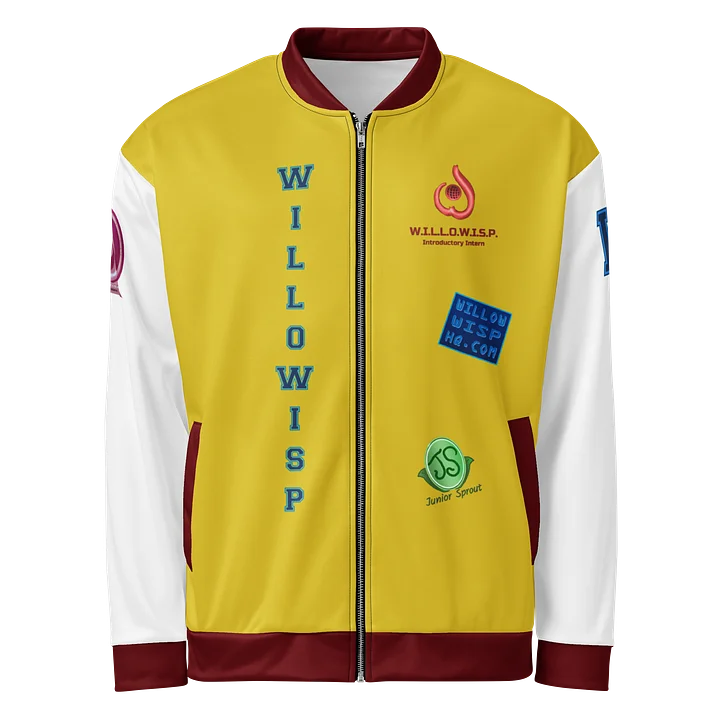 WILLOWISP Intern Varsity Jacket (yellow) product image (1)