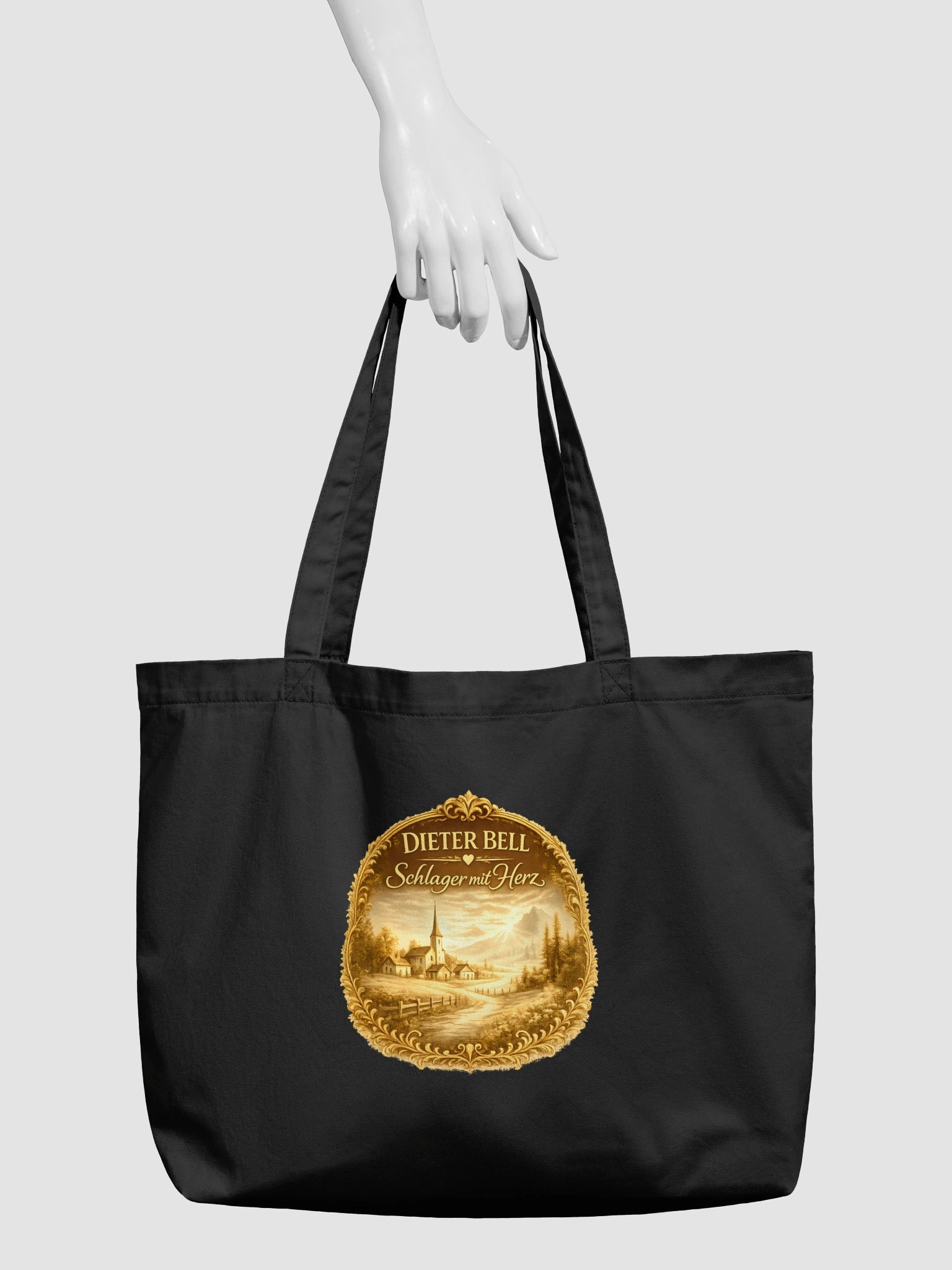 Dieter Bell – Schlager mit Herz Bio-Baumwolltasche product image (3)