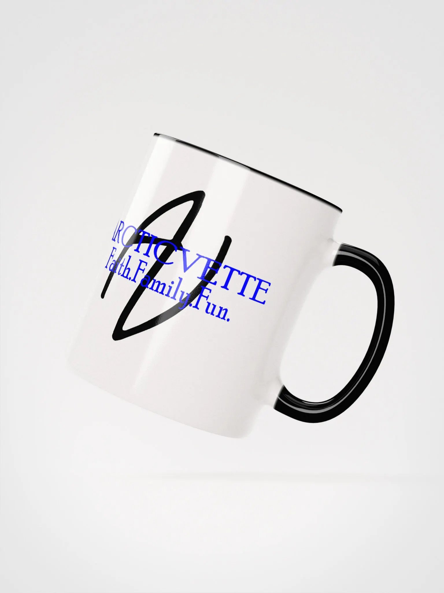 Arctic Vette Coffee Mug- Black product image (3)