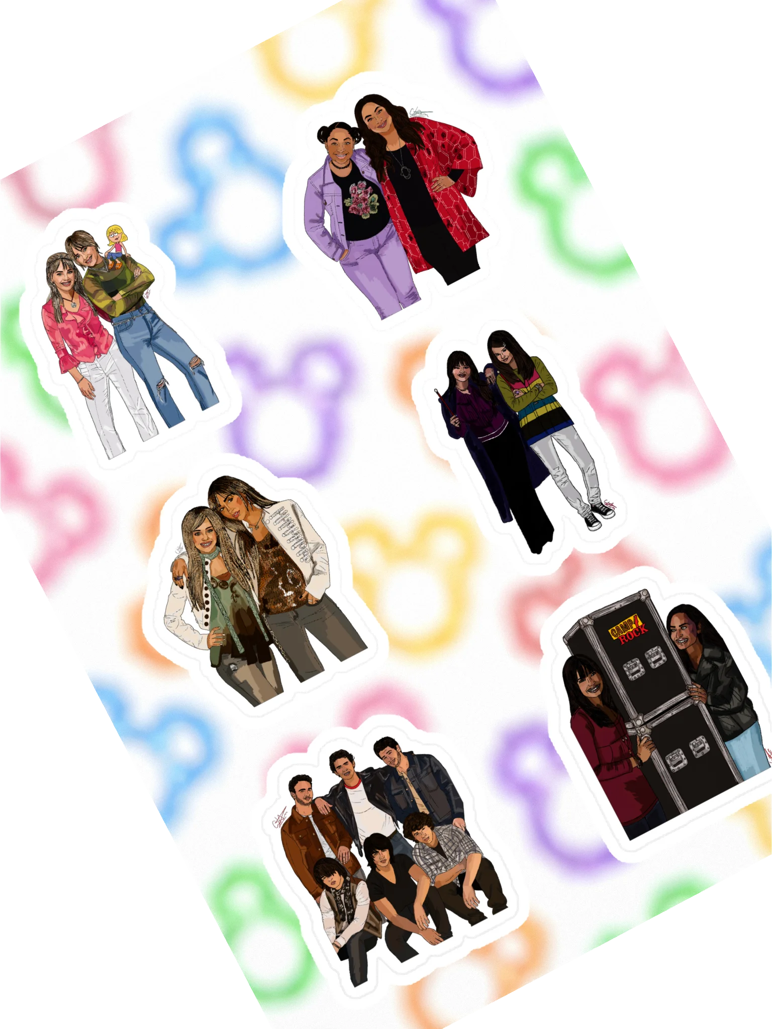 Disney Channel Nostalgia Sticker Sheet product image (2)