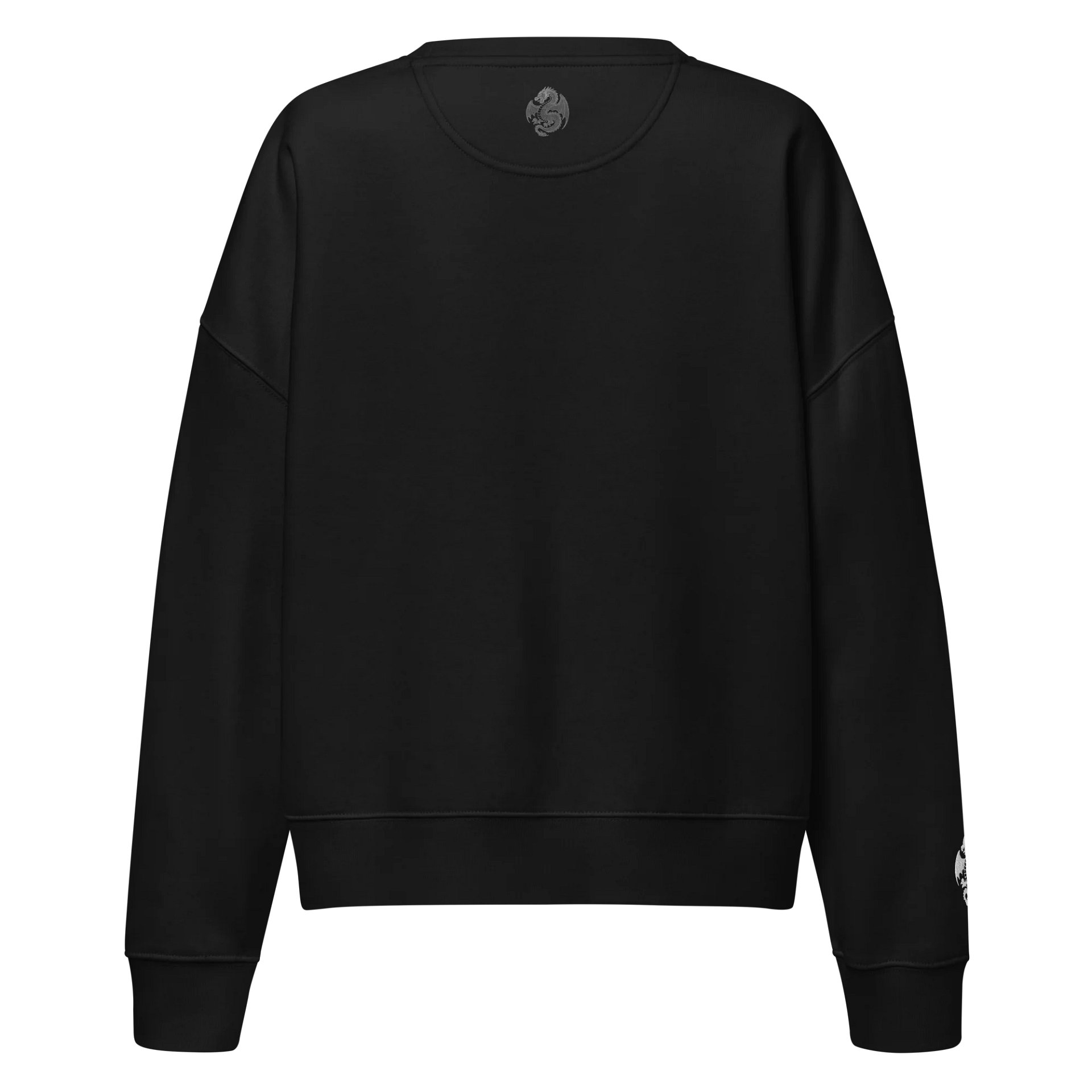 ⚫ 100% Organic Cotton - ⚫ Black Dragon – Shadowborn Command Sweater product image (3)