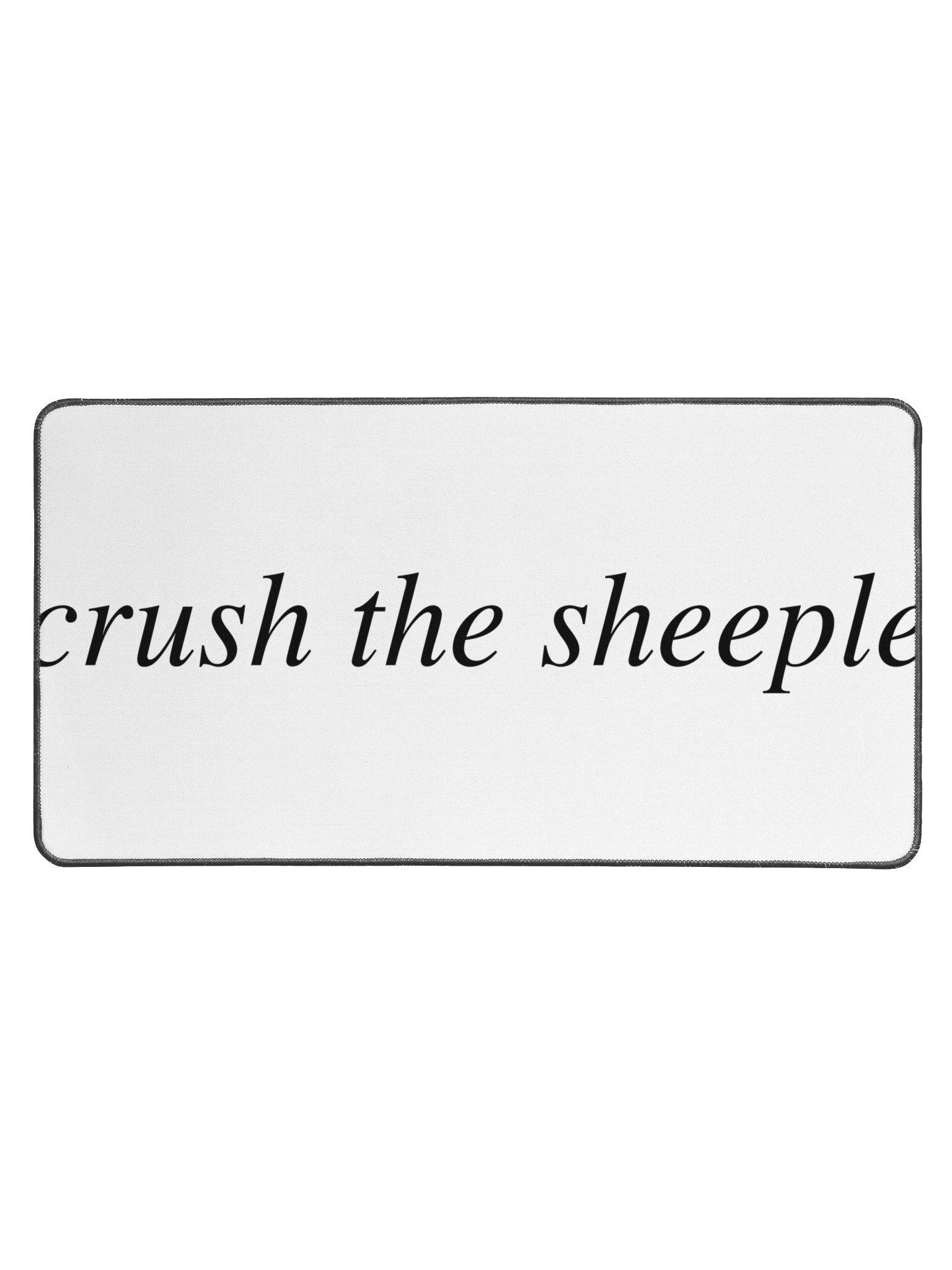 No ShopCo Desk Mat 15.5 x 31.5 - Black Design product image (1)